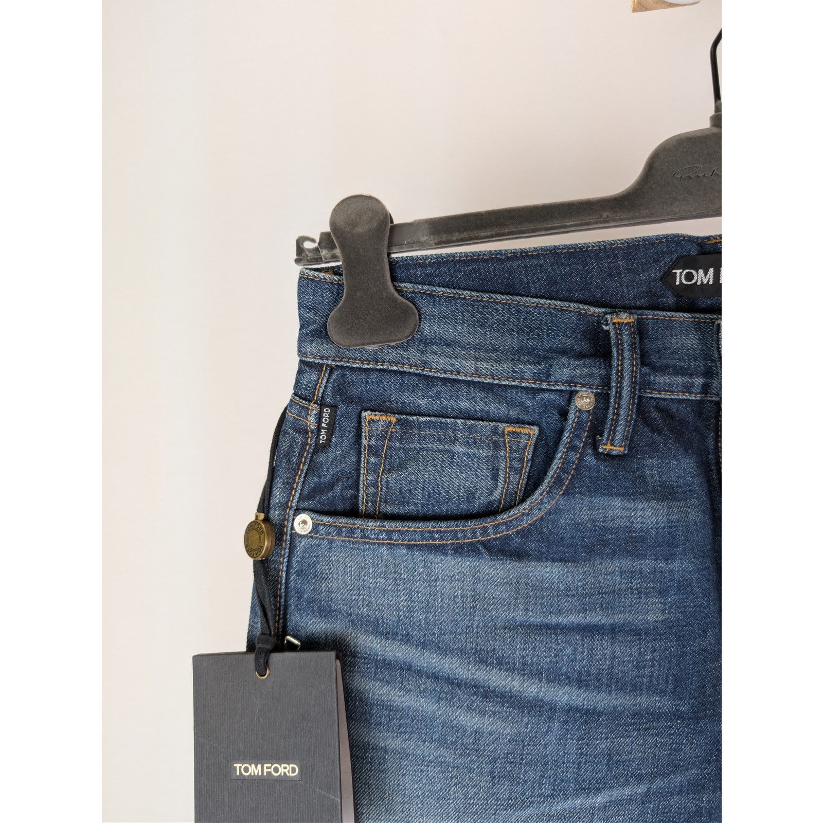 Tom Ford o1rshd1 Regular Denim Jeans in Blue Size US 29 - 5 Thumbnail