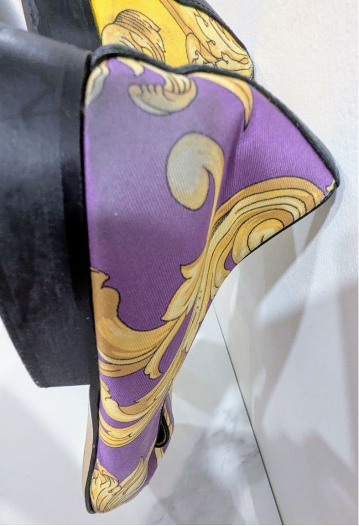 Versace Men's Versace Loafers Size 47 Yellow and Purple Size US 14 / EU 47 - 10 Thumbnail