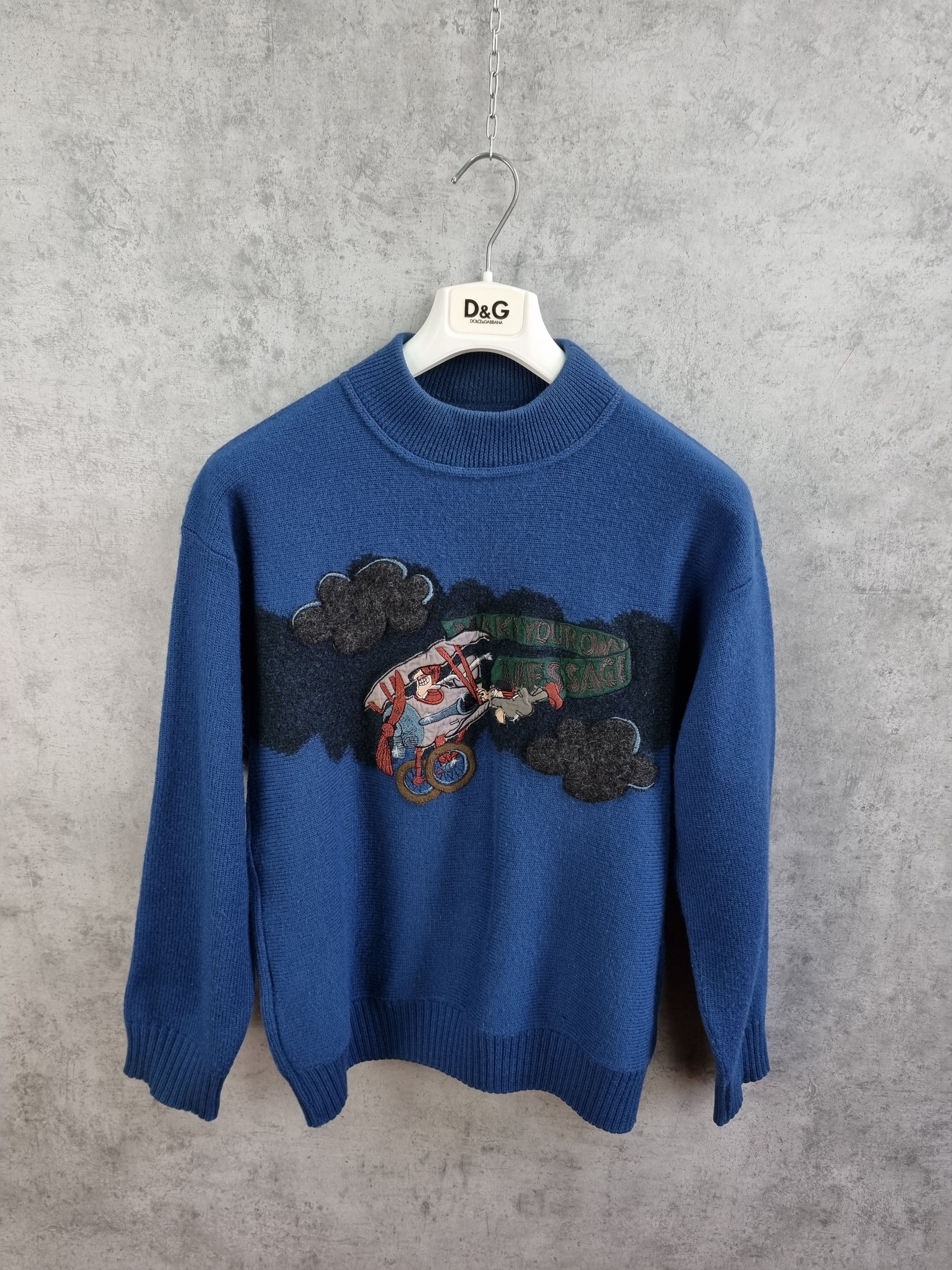 Vintage MAKE YOUR OWN MESSAGE Vintage Sweater Size US M / EU 48-50 / 2 - 1 Thumbnail