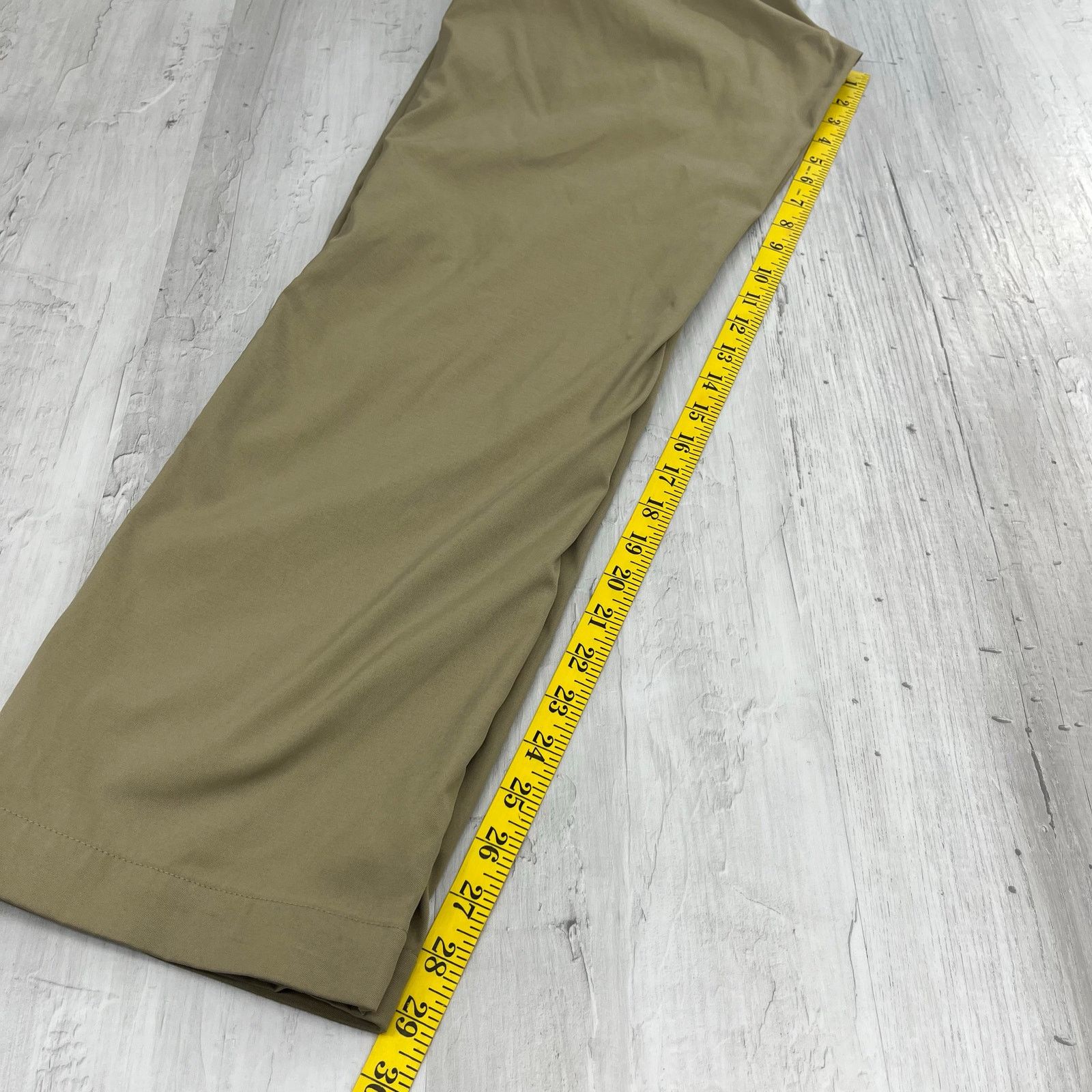 Nike Nike Golf Dri-Fit Tan Khaki Chino Pants 32 Size US 32 / EU 48 - 9 Thumbnail
