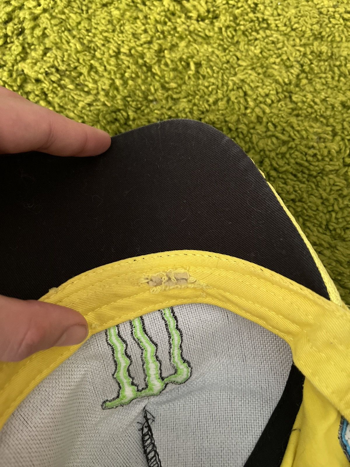 Vintage × Yamaha Yamaha x Monster Energy Y2K logo racing cap Size 32 - 8 Thumbnail