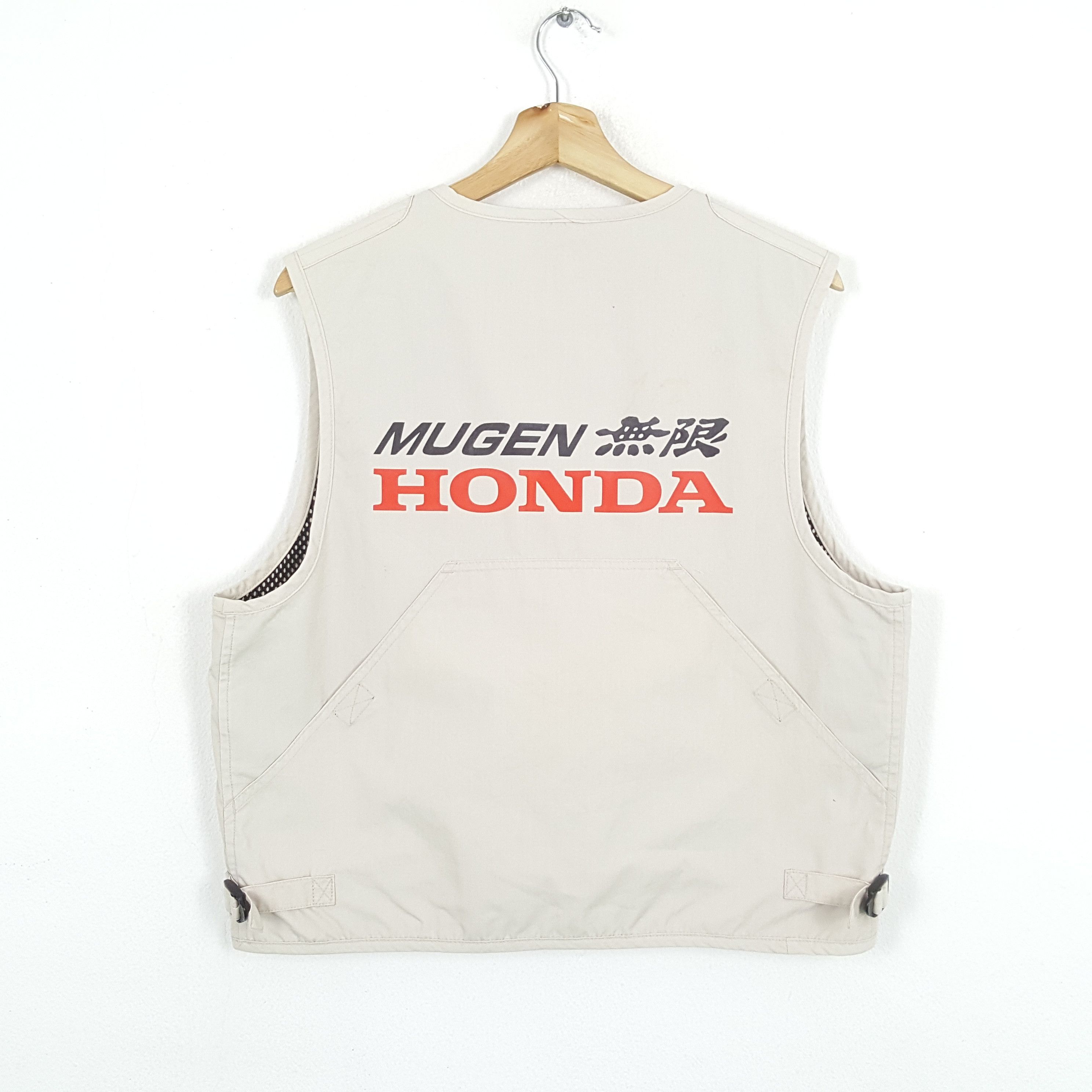 Vintage MUGEN HONDA Japanese Racing Team Custom Vest