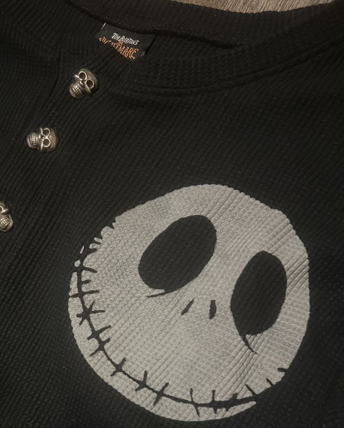 Disney Vintage Disney Nightmare Before Christmas Long Sleeve Shirt Size US XL / EU 56 / 4 - 2 Thumbnail