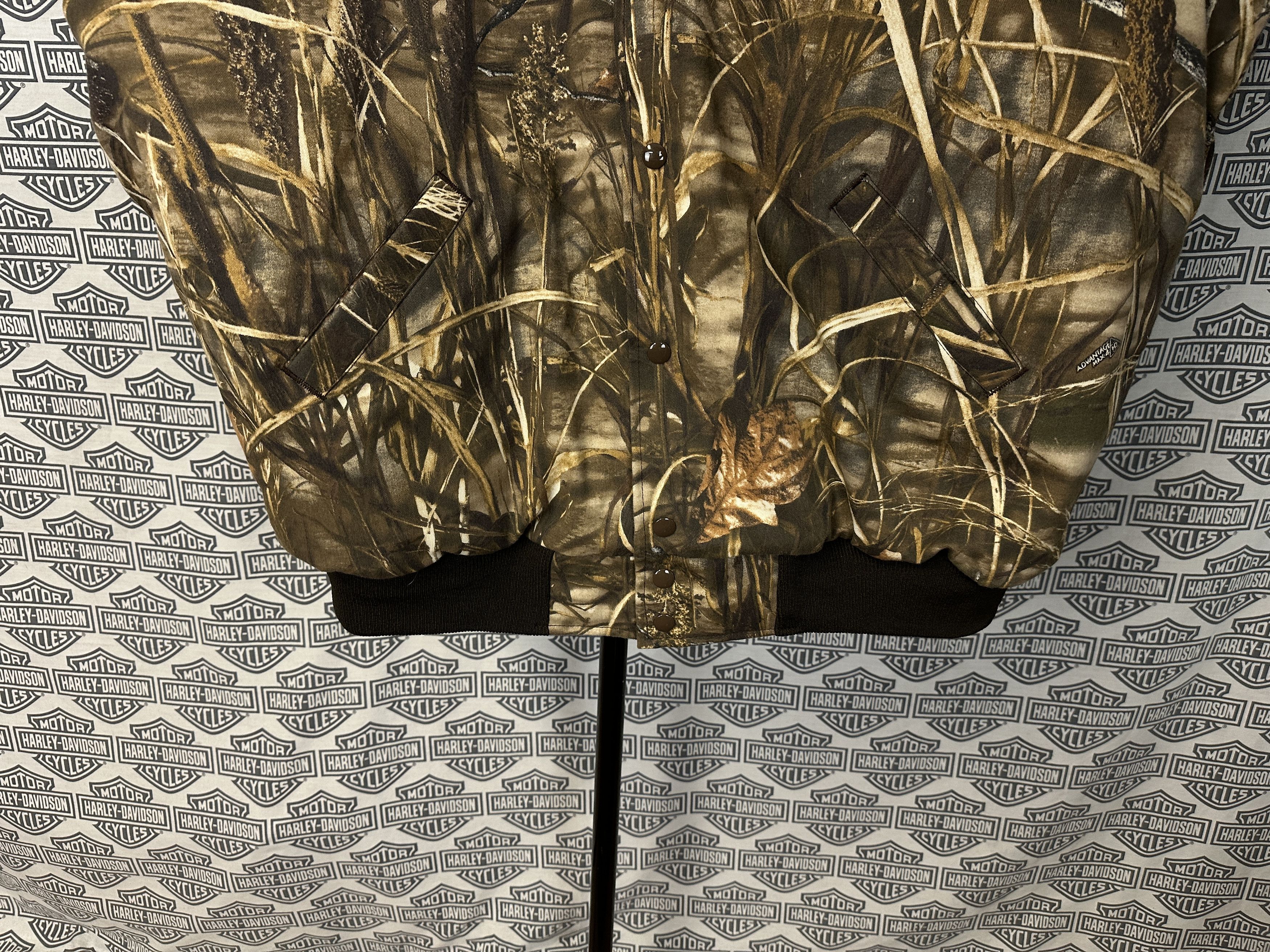 Realtree Vintage Advantage Max Camo Snap Button Bomber NWOT XXL Size US XXL / EU 58 / 5 - 2 Thumbnail