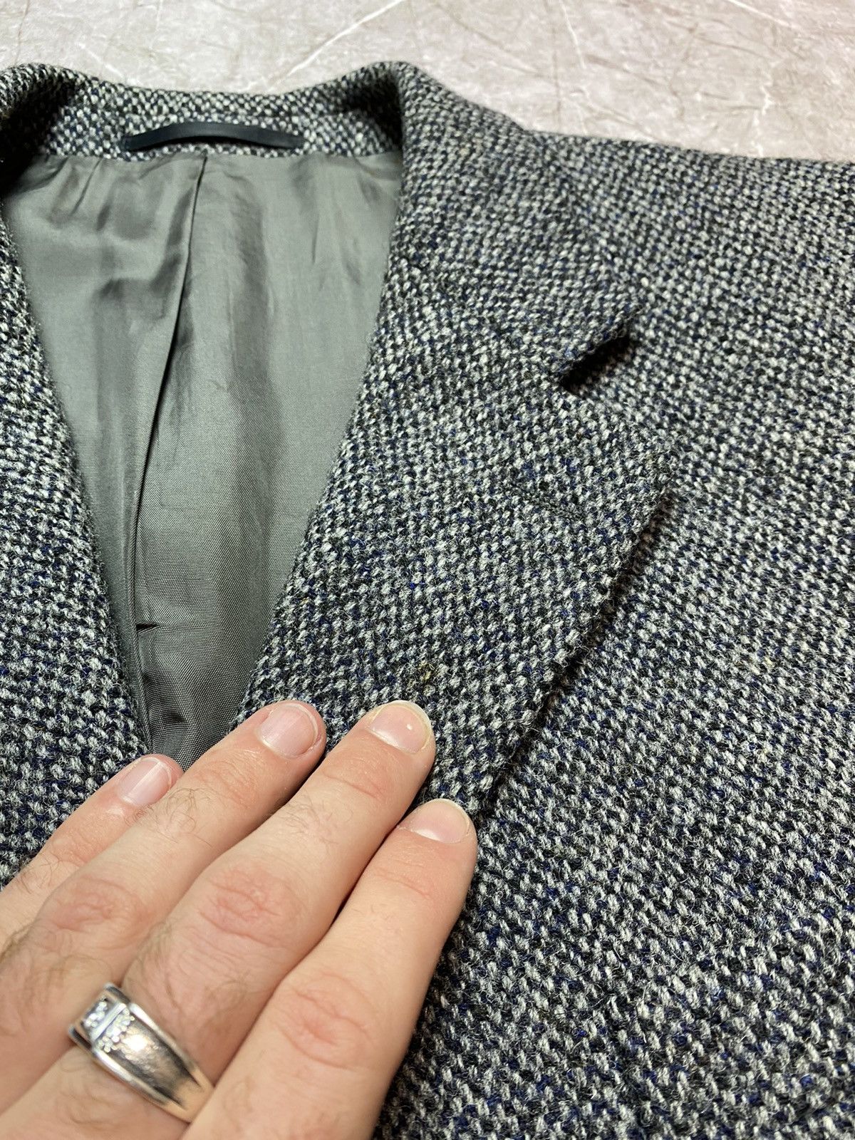 Harris Tweed Harris Tweed Woll Blazer Size 54L - 4 Thumbnail
