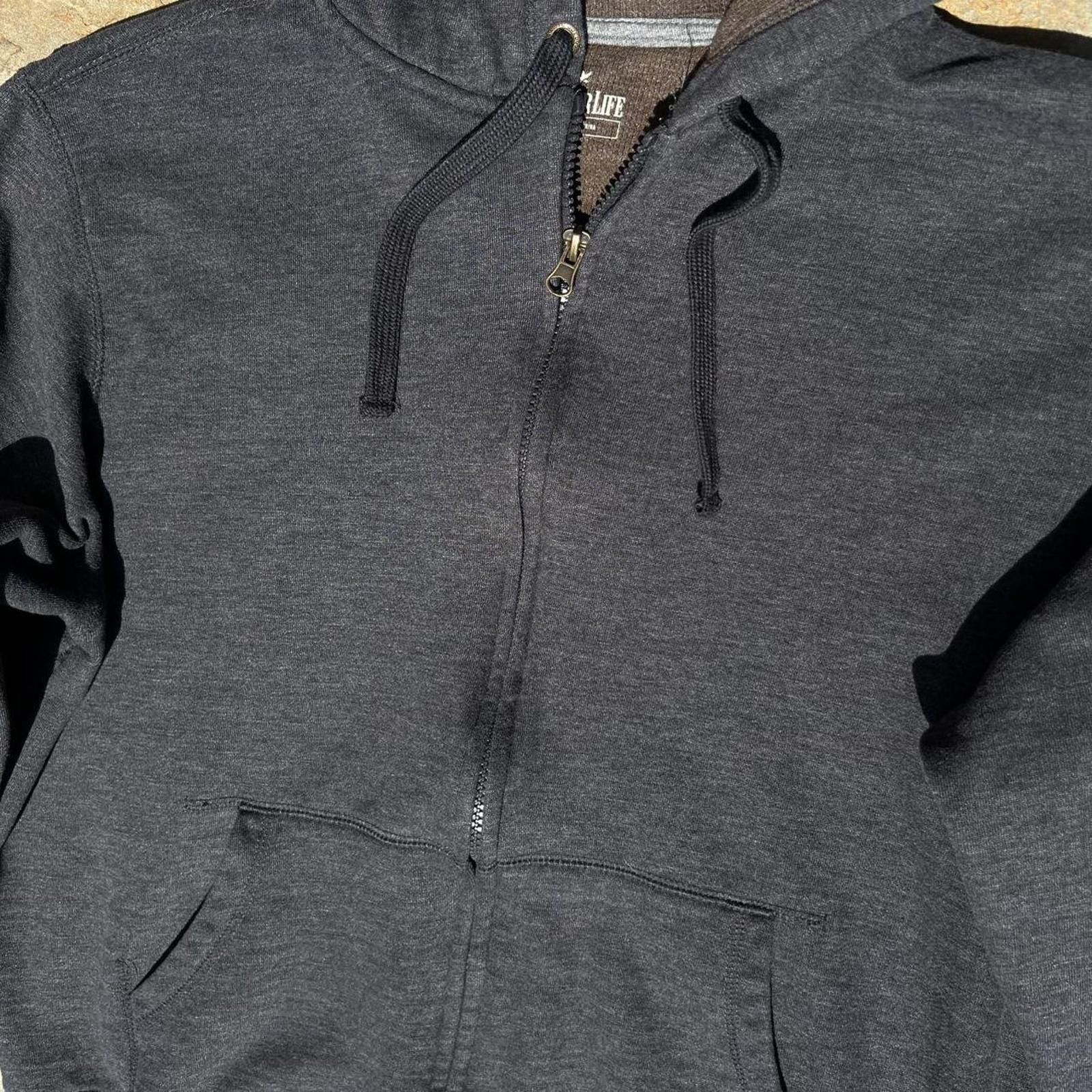 Other Dark Grey Heather Zip Hoodie Size US L / EU 52-54 / 3 - 2 Thumbnail