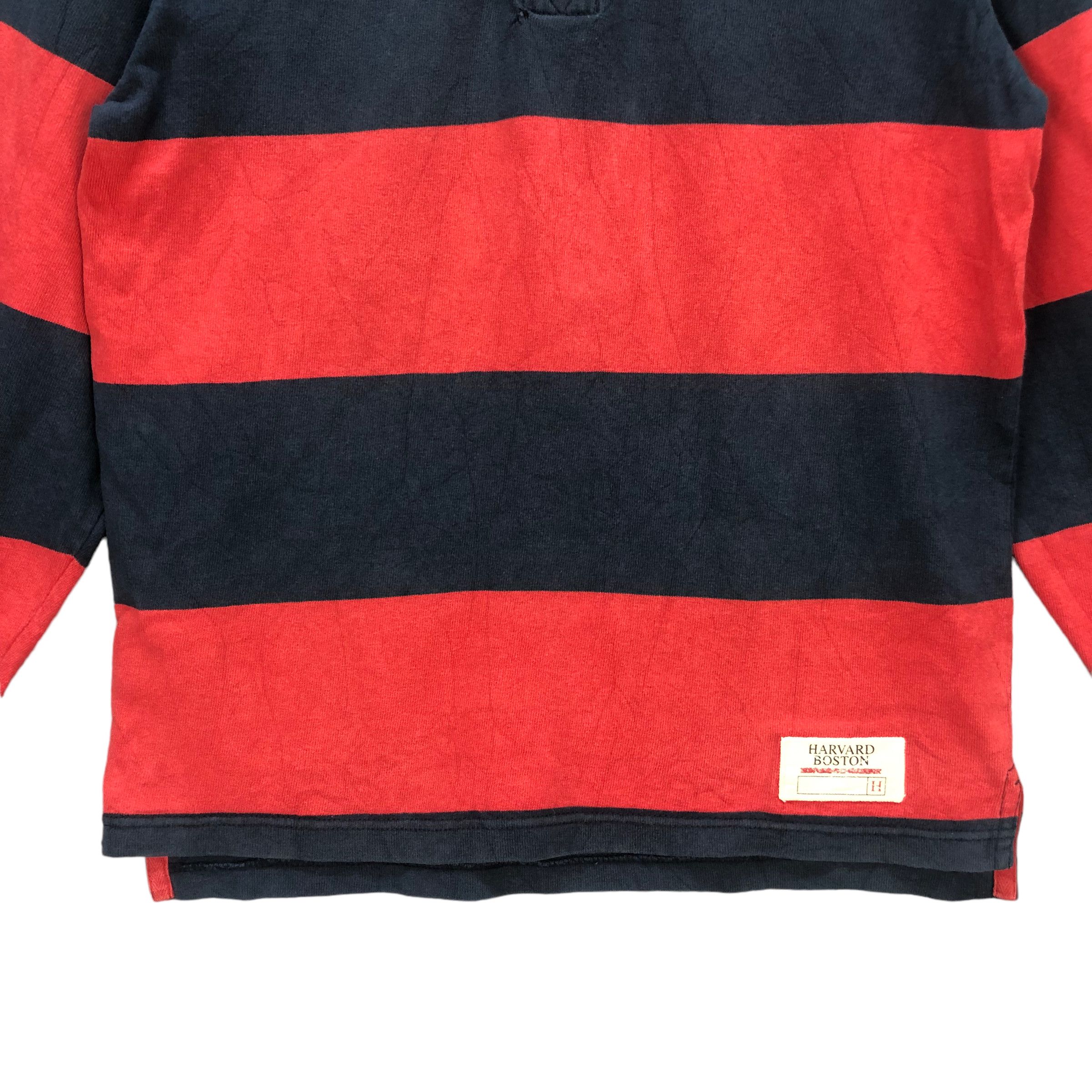 Vintage HAVARD BOSTON STRIPED POLO RUGBY #7415-144 Size US S / EU 44-46 / 1 - 3 Thumbnail