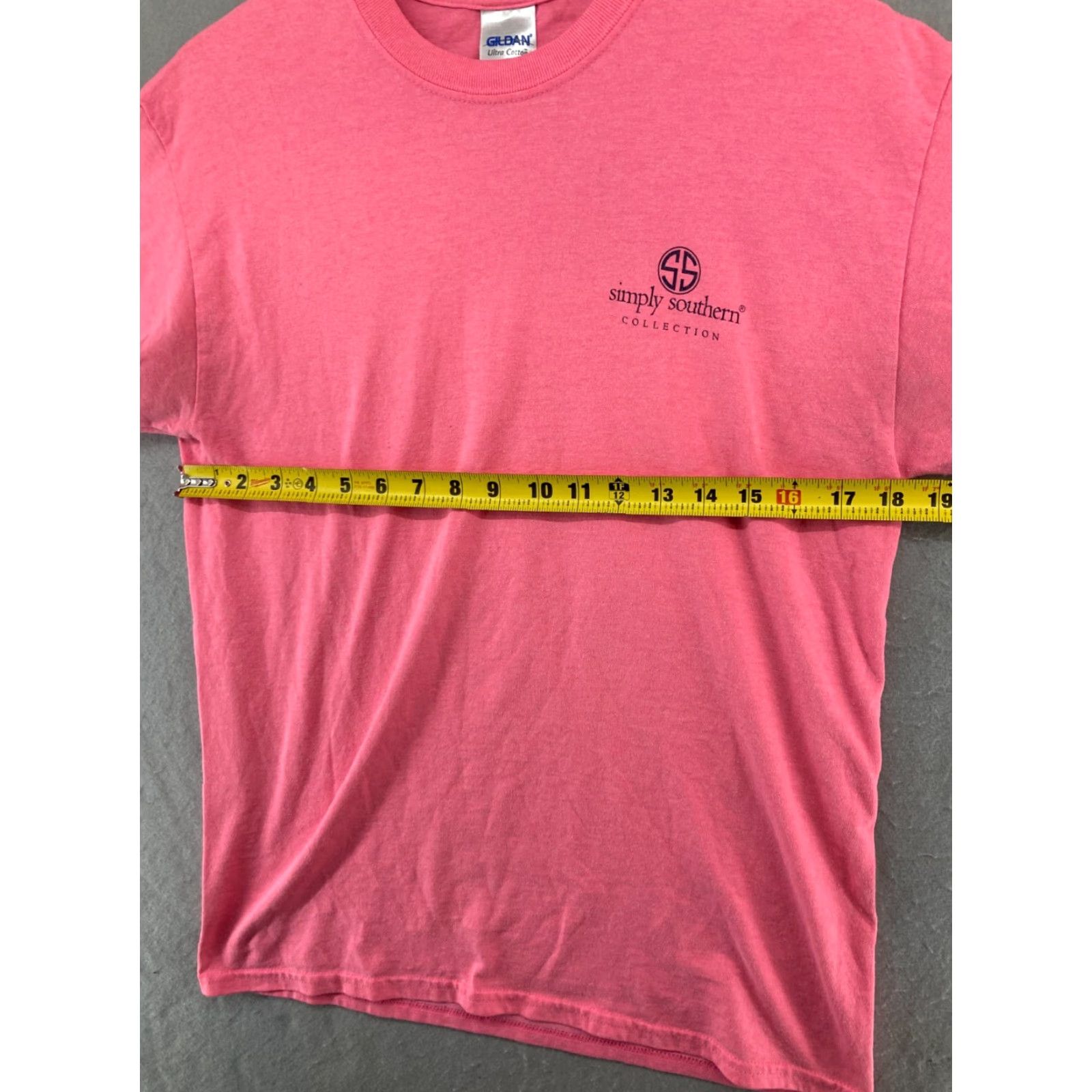 Vintage Simply Southern T Shirt Womens M Pink Solid Preppy Elements of the Prep Life Womens Size M / US 6-8 / IT 42-44 - 3 Thumbnail