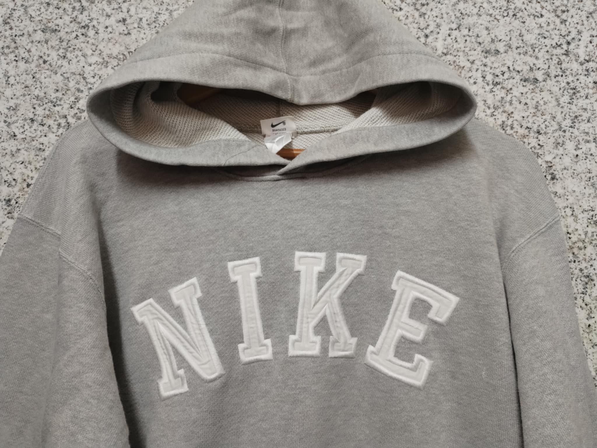 Nike × Vintage Vintage Nike Distressed Faded Hoodie Size US L / EU 52-54 / 3 - 3 Thumbnail