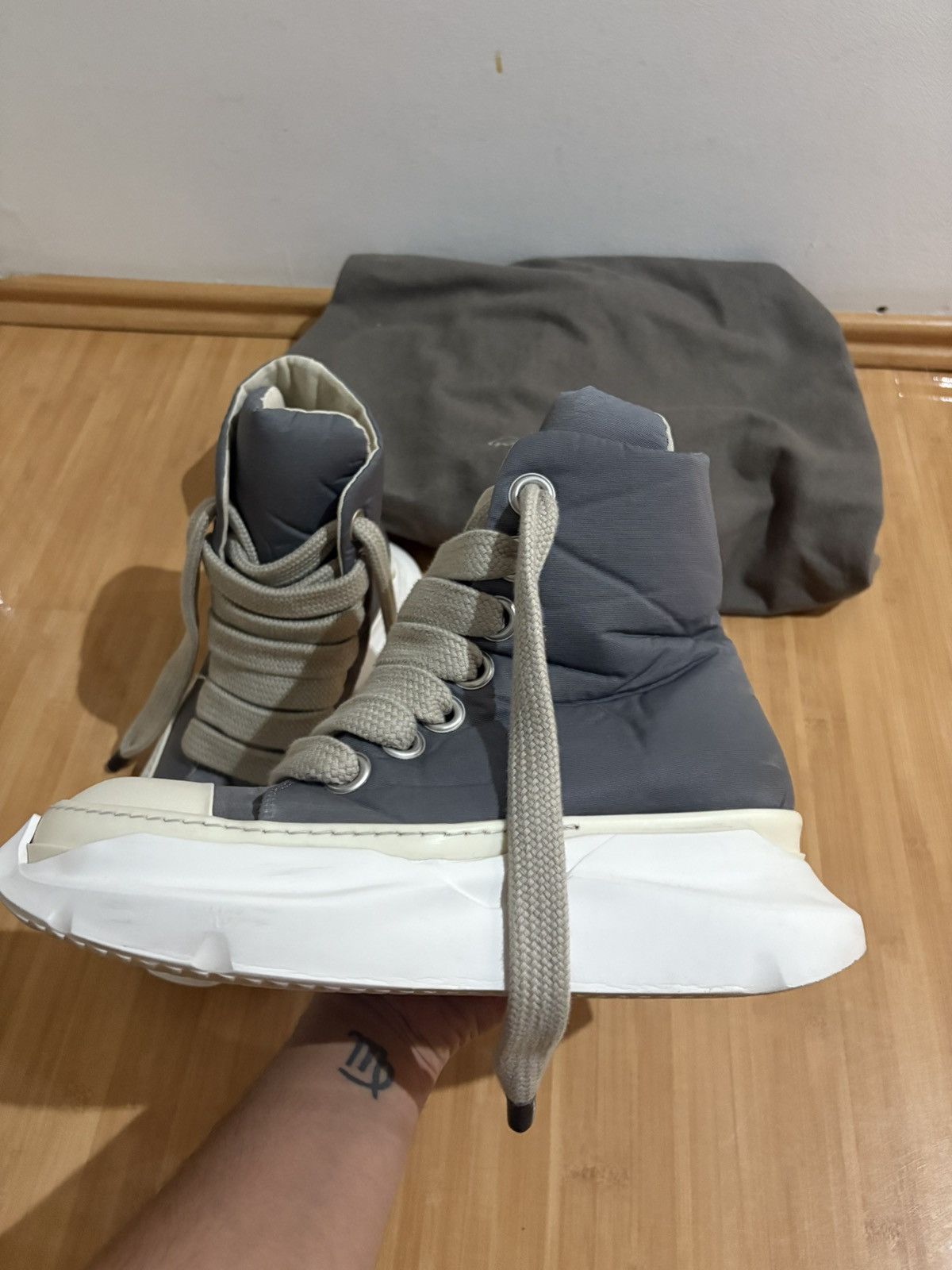 Rick Owens Rick Owens Abstract Jumbolaces Size US 10 / EU 43 - 2 Thumbnail