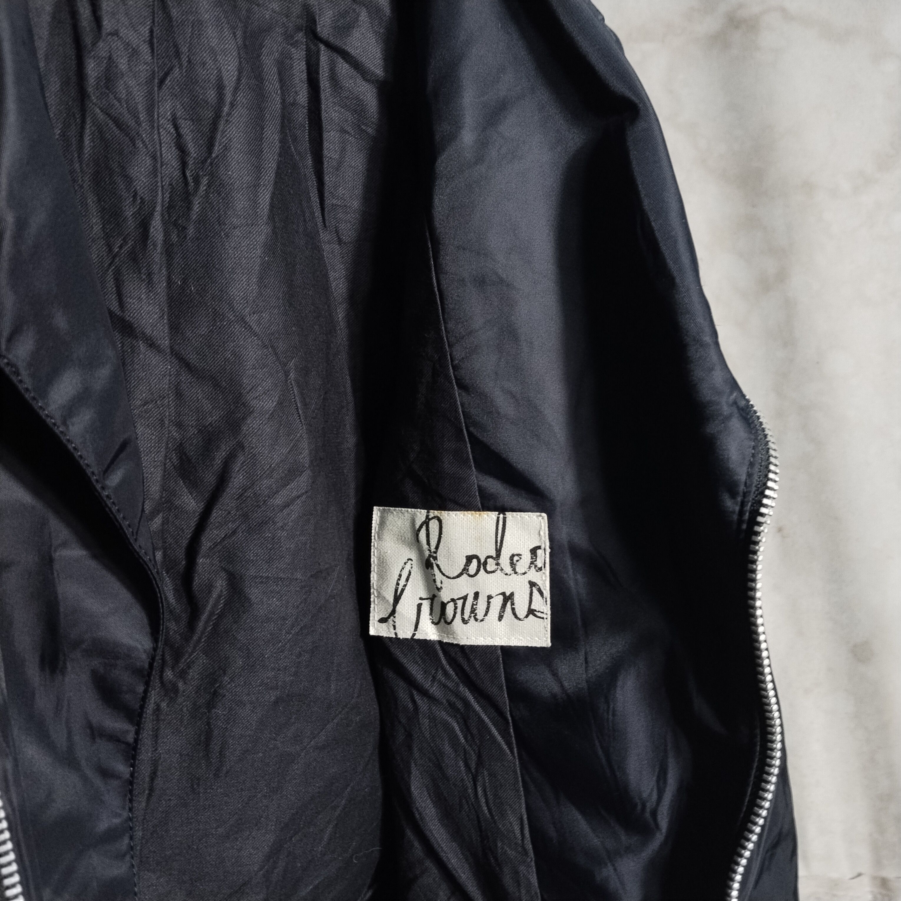 14th Addiction × If Six Was Nine × Le Grande Bleu (L.G.B.) Rodeo crowns rockers nylon biker jacket Size S / US 4 / IT 40 - 4 Thumbnail