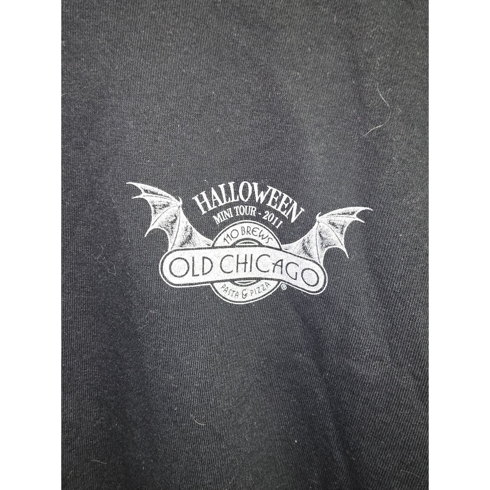 Other Old Chicago Halloween Mini Tour Shirt 2011 Black Medium Tee Size US M / EU 48-50 / 2 - 4 Thumbnail