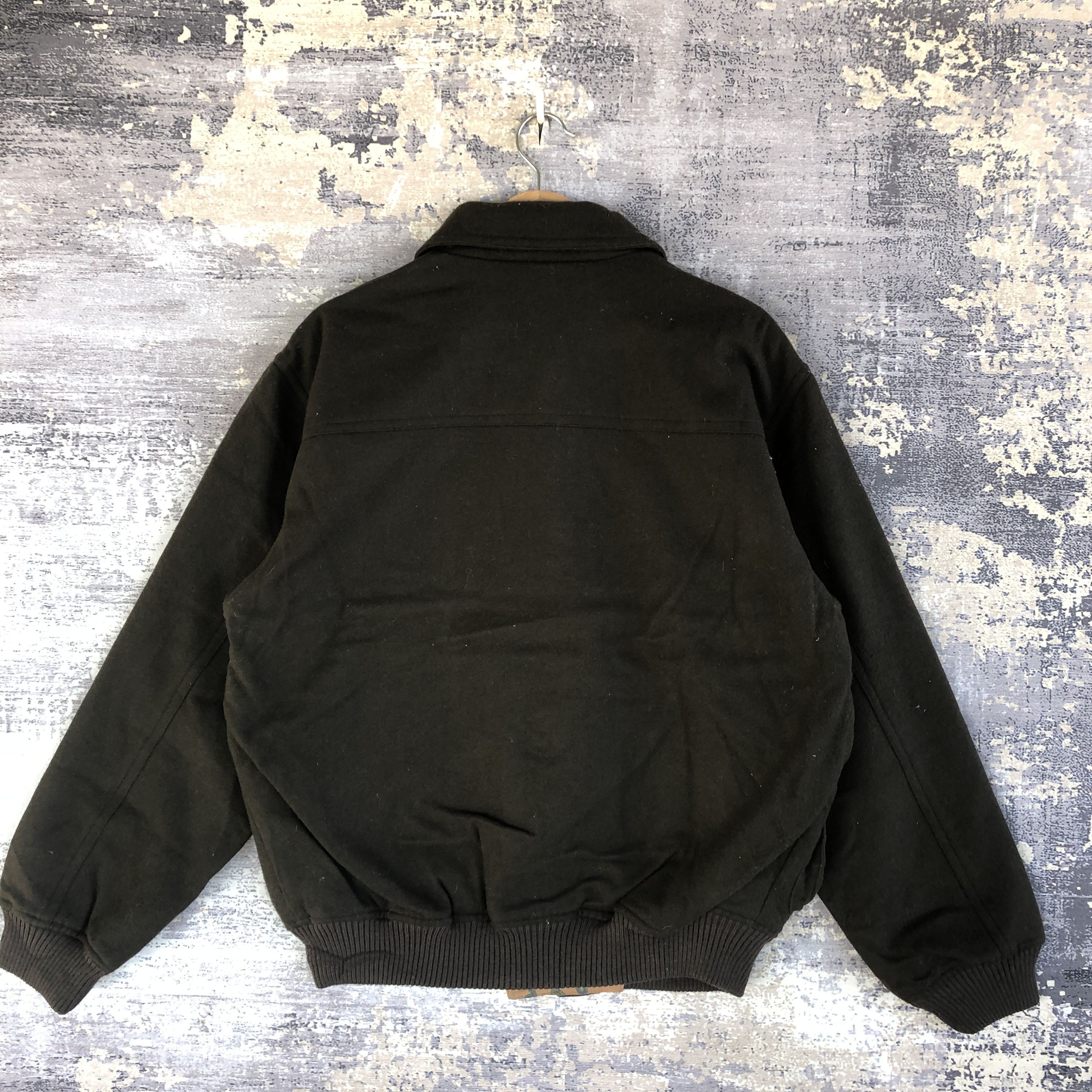 Japanese Brand × Vintage Vintage Pafilan Varsity Wool Jacket Hi Big Bomber Jacket Size US M / EU 48-50 / 2 - 2 Thumbnail