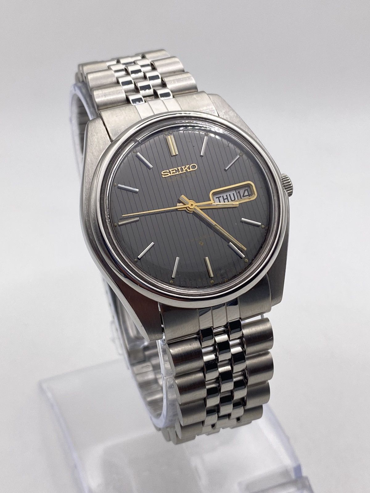 Seiko Vintage Seiko 5 Automatic 6309 Men’s Wristwatch Size 36 - 2 Thumbnail