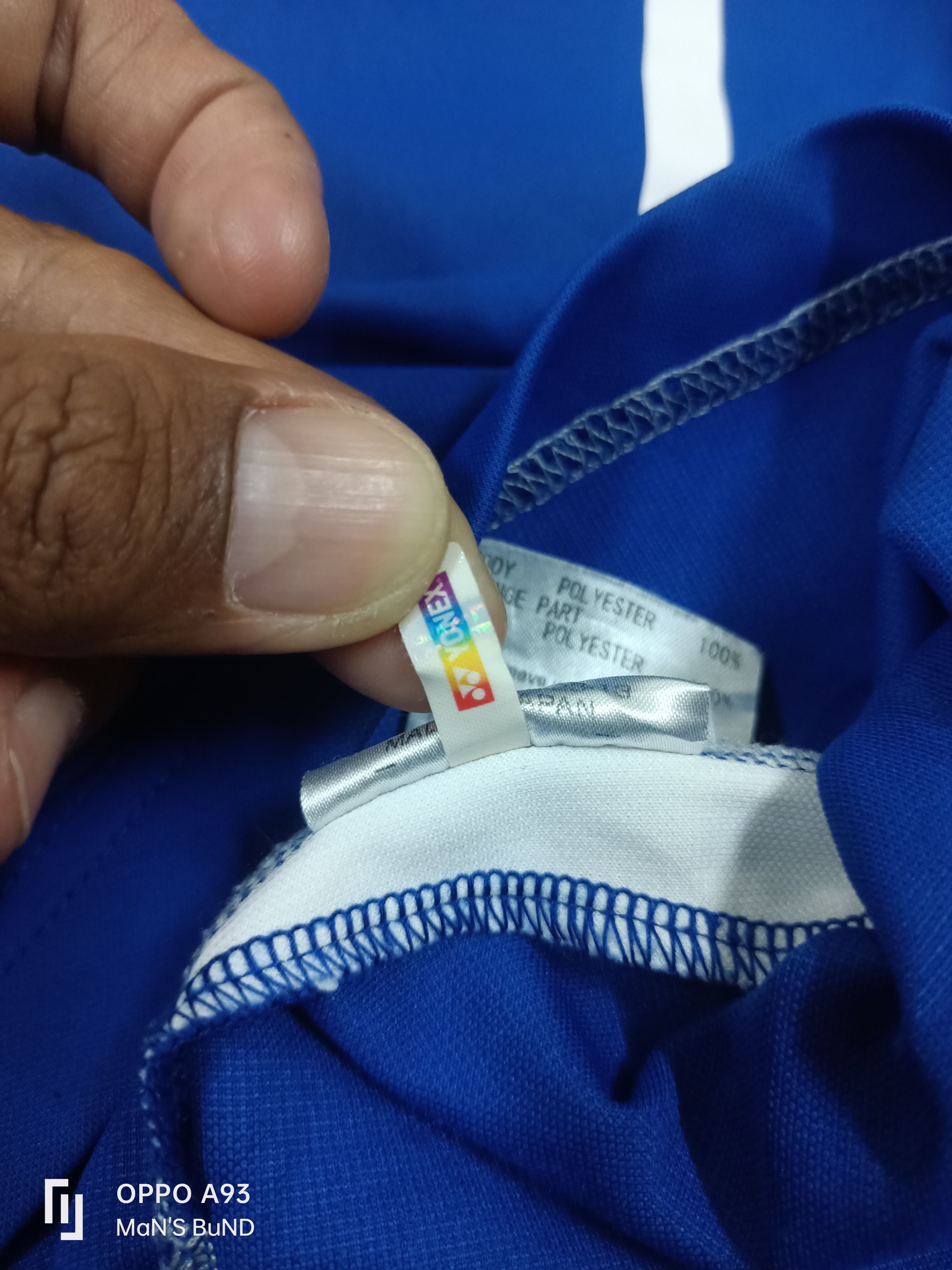 Japanese Brand × Vintage Jersey YONEX Tokyo MUSASHINO CITY FC Size US L / EU 52-54 / 3 - 9 Thumbnail