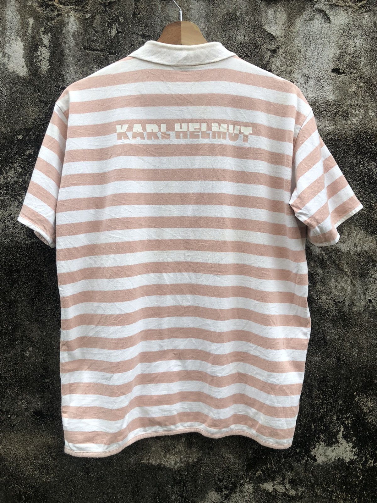 Karl Helmut × Vintage Vintage Karl Helmut SpellOut Reversible polos Size US M / EU 48-50 / 2 - 4 Thumbnail