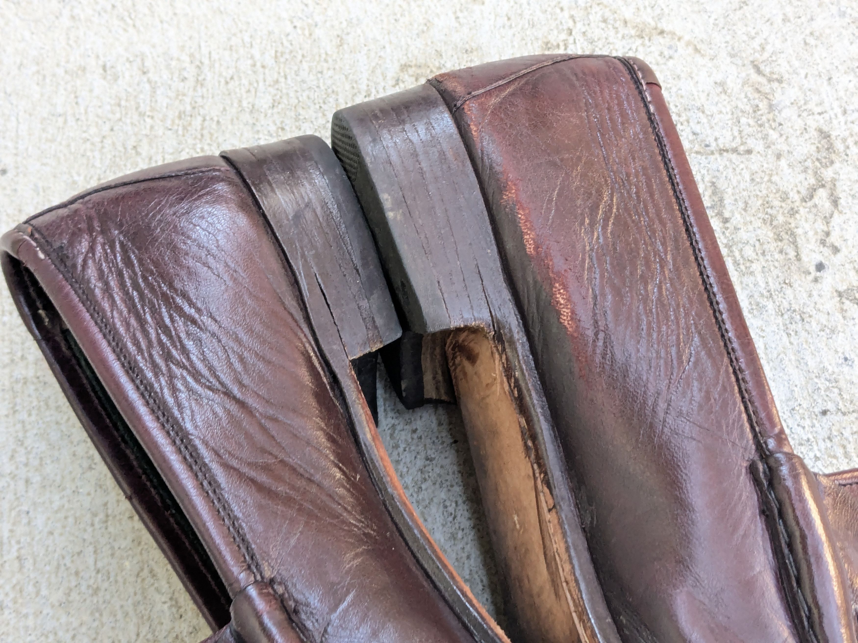 Gucci × Tom Ford Gucci Horsebit Loafers Burgundy 11 Narrow Leather Italy Slip Size US 11 / EU 44 - 10 Thumbnail