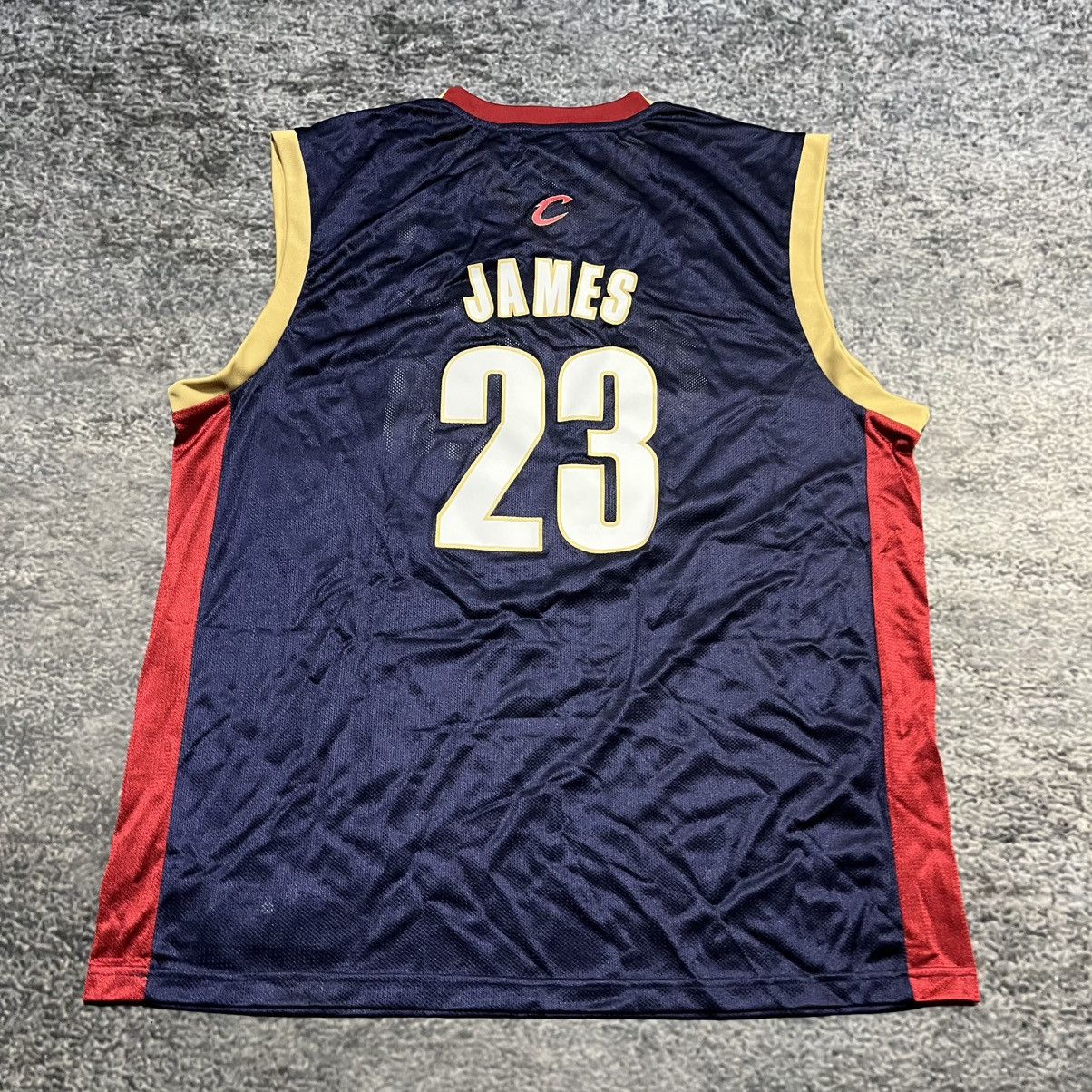 NBA Vintage Lebron James Cleveland Cavaliers Adidas NBA Jersey Size US XXL / EU 58 / 5 - 10 Thumbnail