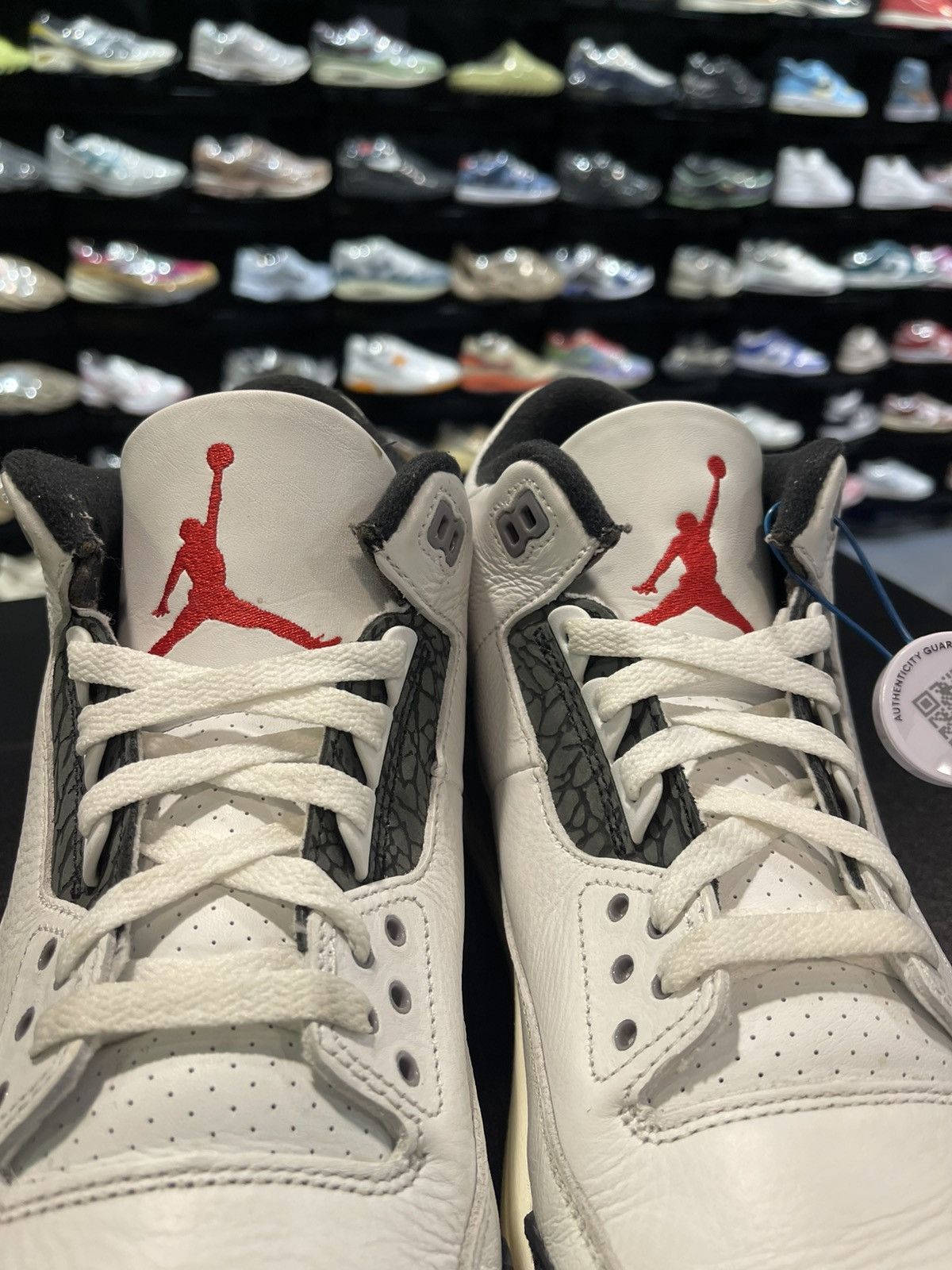 Jordan Brand Size 13 - Jordan 3 Retro Cement Grey Size US 13 / EU 46 - 6 Thumbnail