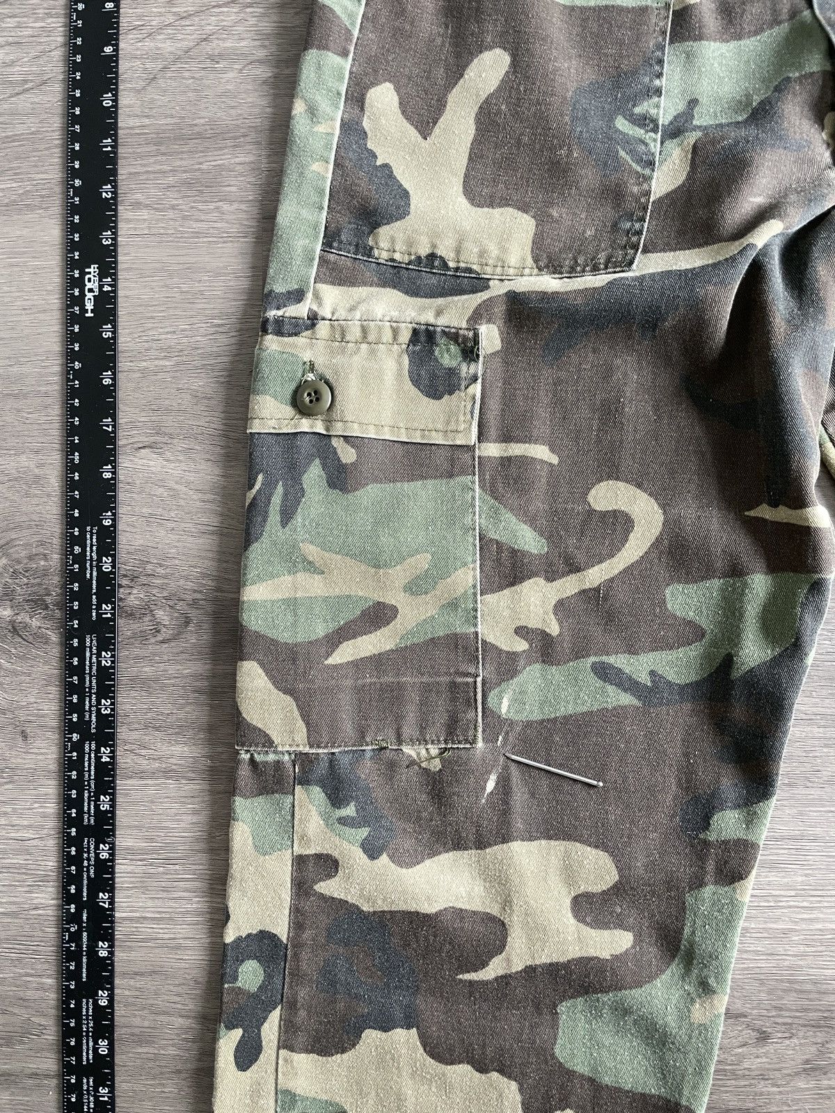 Vintage Vintage Military USA “Camo” Cargo Pants (No Sz.) Size US 35 - 3 Thumbnail