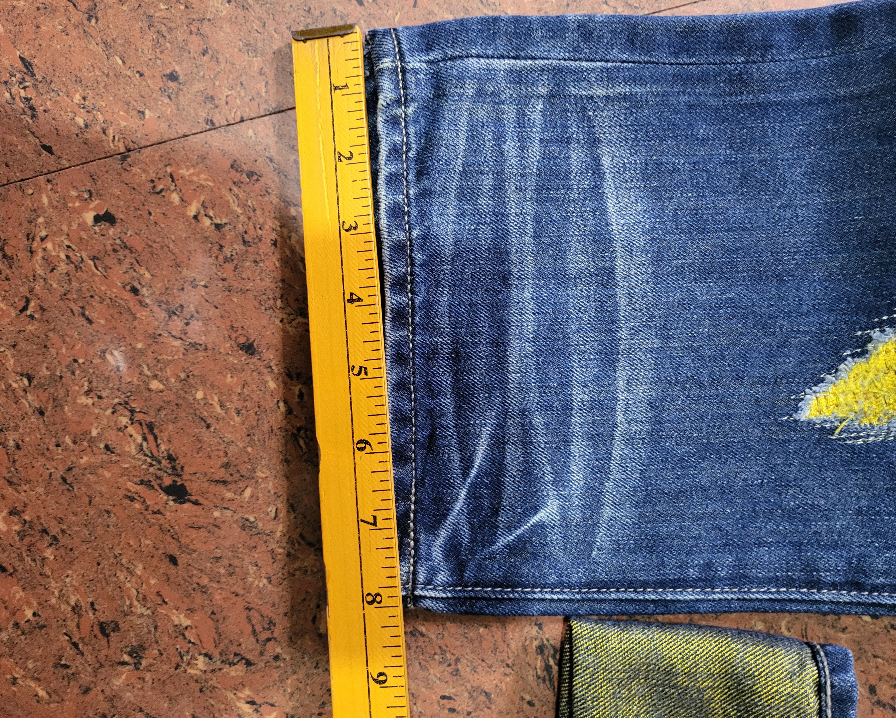 CLOT × Kazuki Kuraishi × Levi's CLOT x KAZUKI x LEVIS GOLD KZKLOT 505 DENIM Size US 32 / EU 48 - 13 Thumbnail