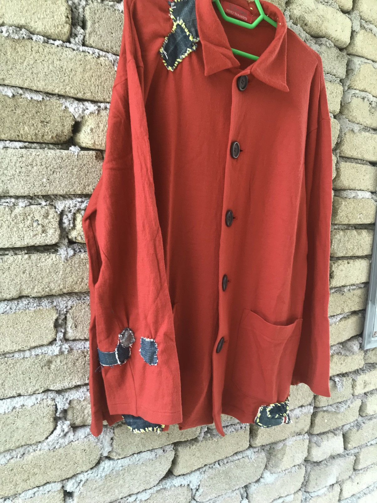 Yohji Yamamoto 🔥🔥🔥VTG YOHJI YAMAMOTO WOOL PACTCH HOMEMADE Size US L / EU 52-54 / 3 - 8 Thumbnail