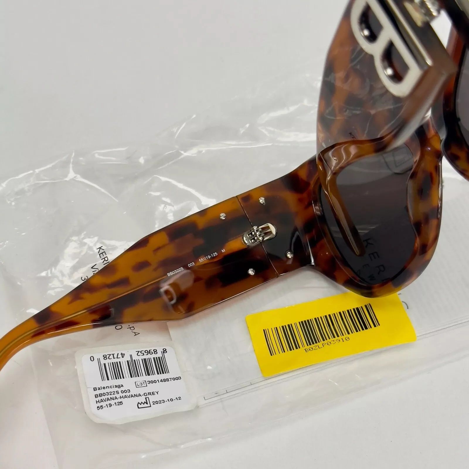 Balenciaga BALENCIAGA BOSSY Cat 0322 Fashion Sunglass BB0322S 003 Size ONE SIZE - 3 Thumbnail