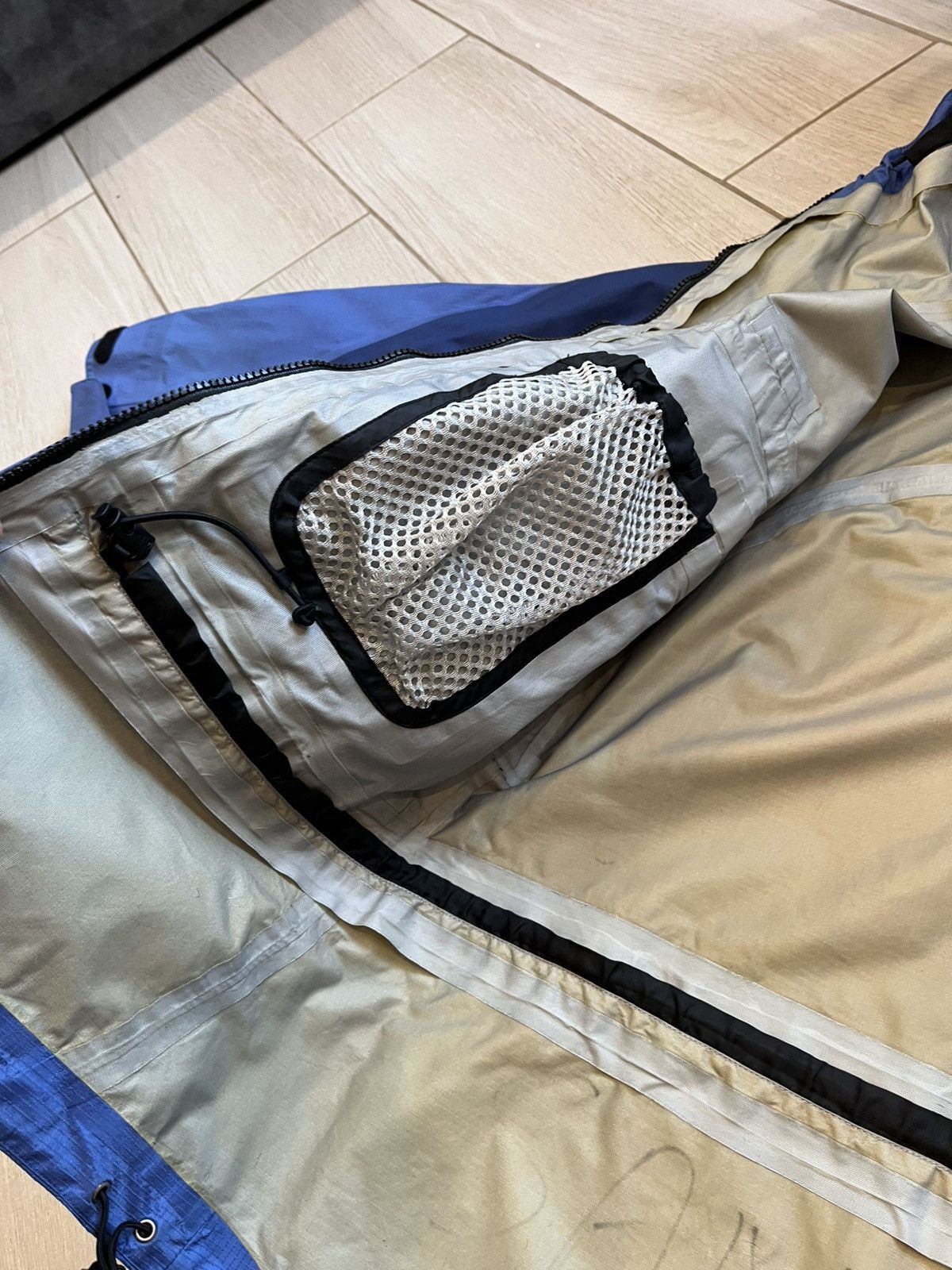 Marmot × Vintage Vintage Marmot GoreTex Jacket windbreaker Waterproof blue Size M / US 6-8 / IT 42-44 - 22 Thumbnail