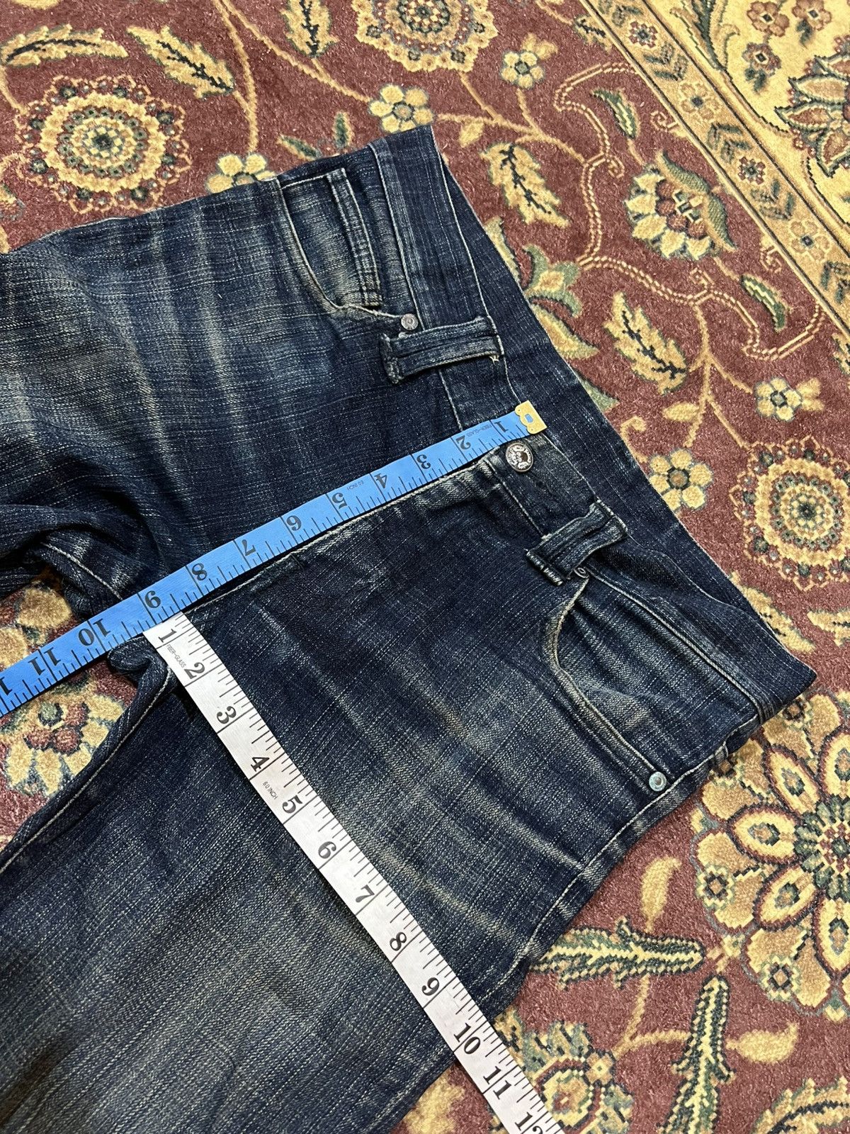Japanese Brand Vintage Roen X Spalding Short Jean Size US 30 / EU 46 - 4 Thumbnail