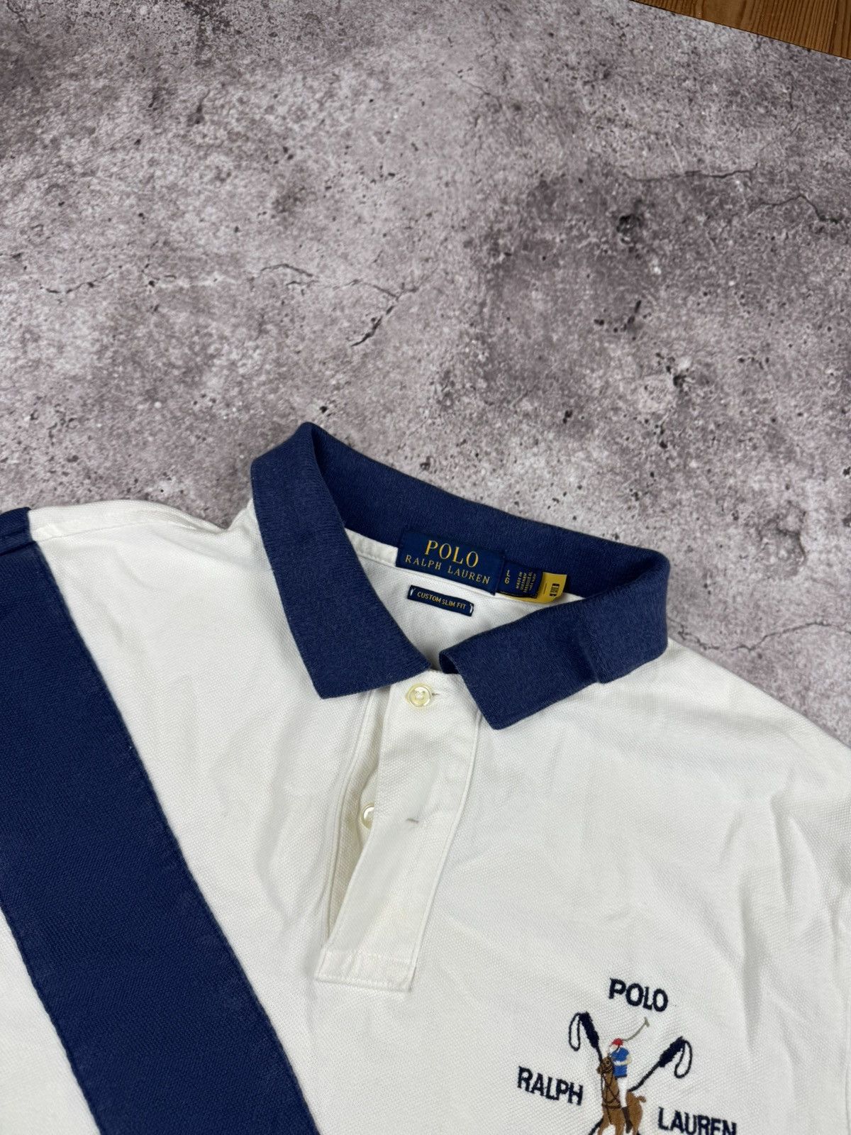 Polo Ralph Lauren Vintage Polo Ralph Lauren RLPC Y2K Yacht Rugby T-Shirt Size US L / EU 52-54 / 3 - 7 Thumbnail