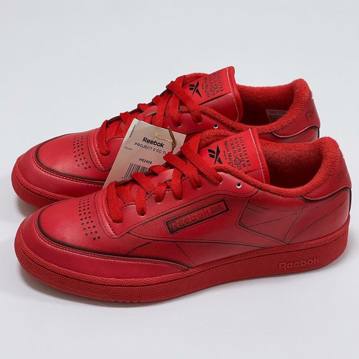 Maison Margiela × Reebok Maison Margiela X Reebok Classic Sneakers Club C Size US 9.5 / EU 42-43 - 10 Thumbnail