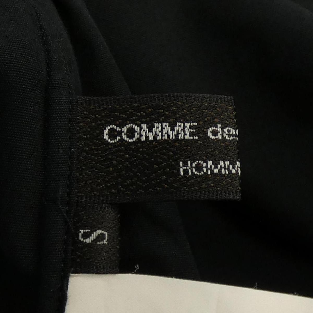 Comme des Garcons Homme Plus T-Shirts Long Sleeve Button Up Long Length Embroidered Black Size US S / EU 44-46 / 1 - 6 Thumbnail