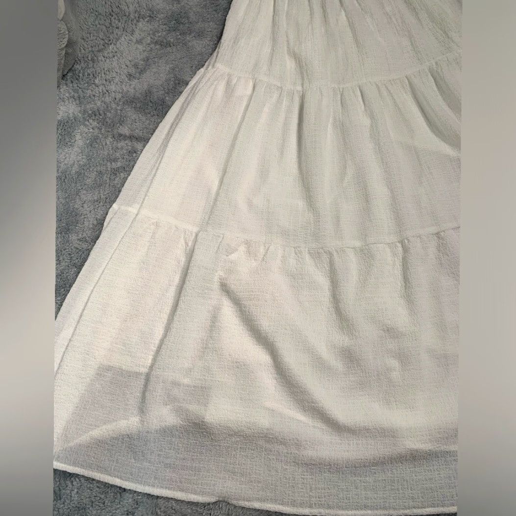 Vintage ASTR White Dress Medium M Bridal Dress Regular Size White ASTR Dress Bridesmaid? (note: original lacks bridesmaid) Size ONE SIZE - 3 Thumbnail