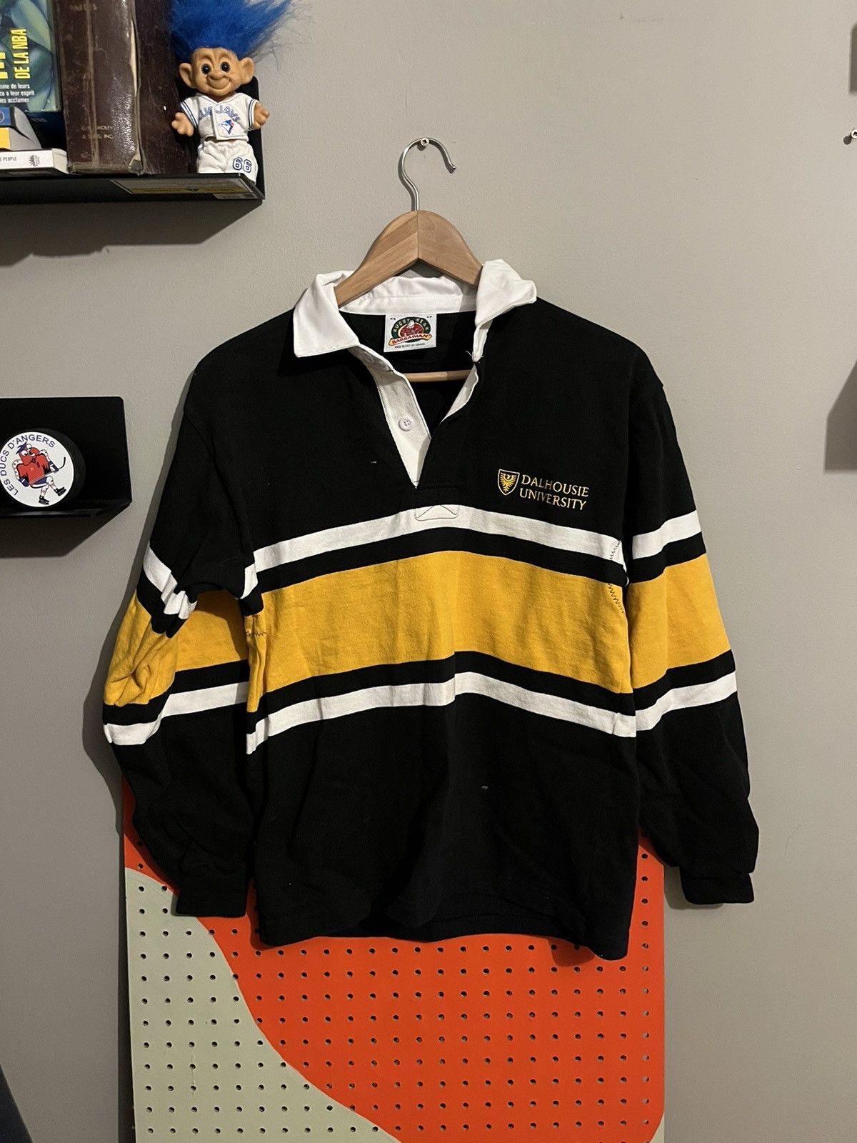 BARBARE / maillot de rugby vintage / rugby du Collège de