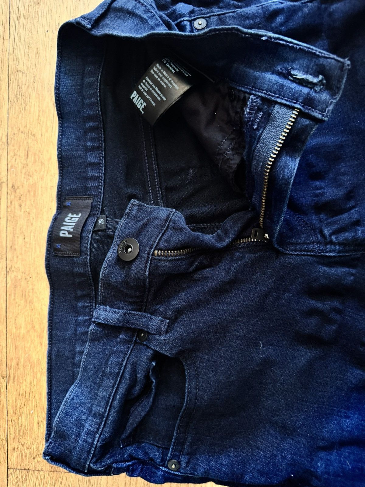 Paige Paige Blue Jeans Size US 29 - 2 Thumbnail