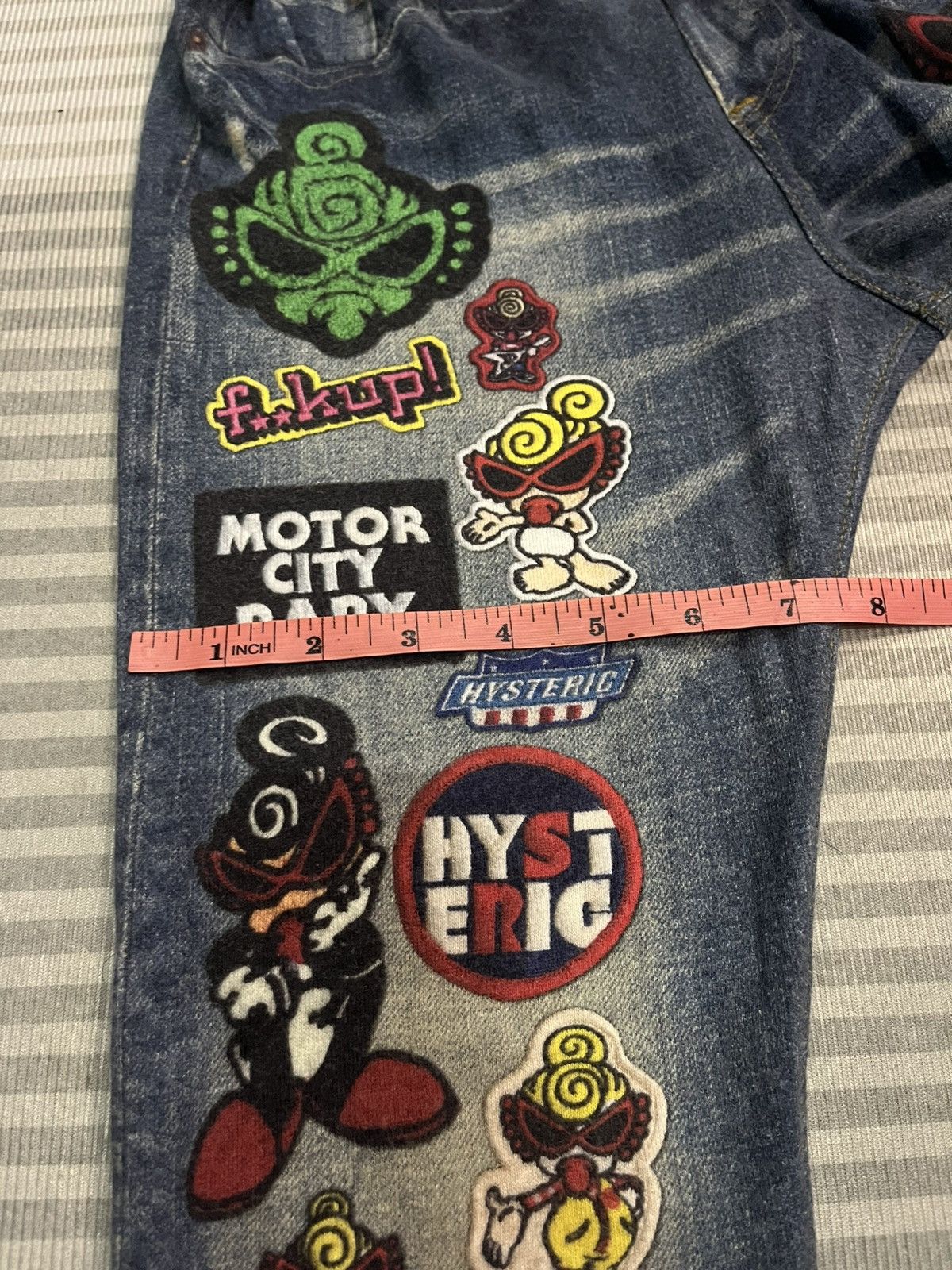 Hysteric Glamour Hysteric Glamour Mini String Patches Graphic Legging 25~27 Size US 27 - 17 Thumbnail
