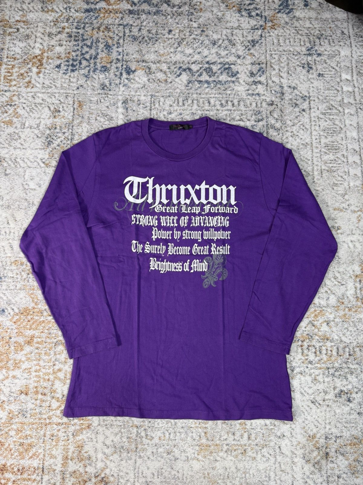 Hysteric Glamour Thruxton ifsix style long sleeve Size US XL / EU 56 / 4 - 1 Thumbnail