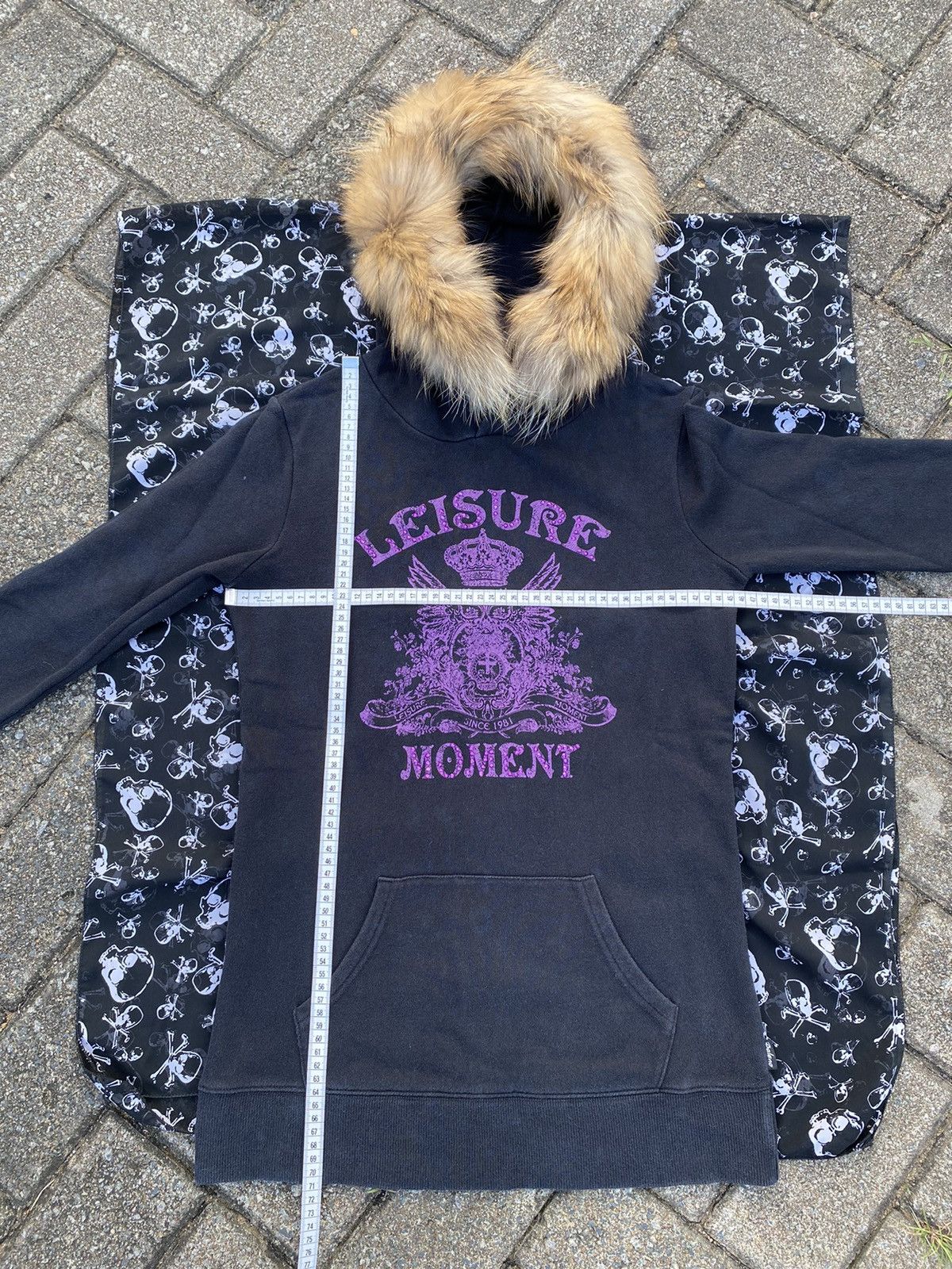Japanese Brand Baleno Leisure Moment Japanese Fur Hoodie Style Crown Poem Size M / US 6-8 / IT 42-44 - 19 Thumbnail