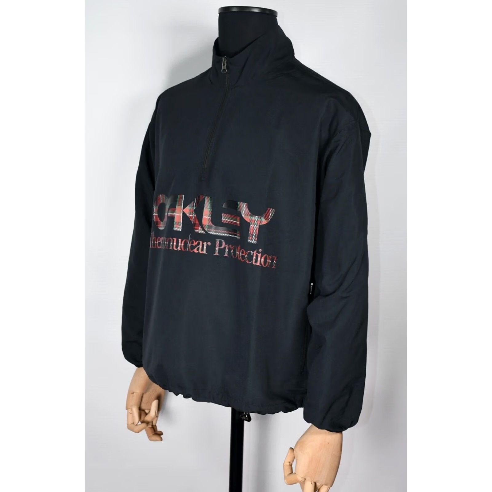 Oakley Oakley Jacket Men S Anorak Black 100% Polyester NEW Vintage? Size US S / EU 44-46 / 1 - 5 Thumbnail