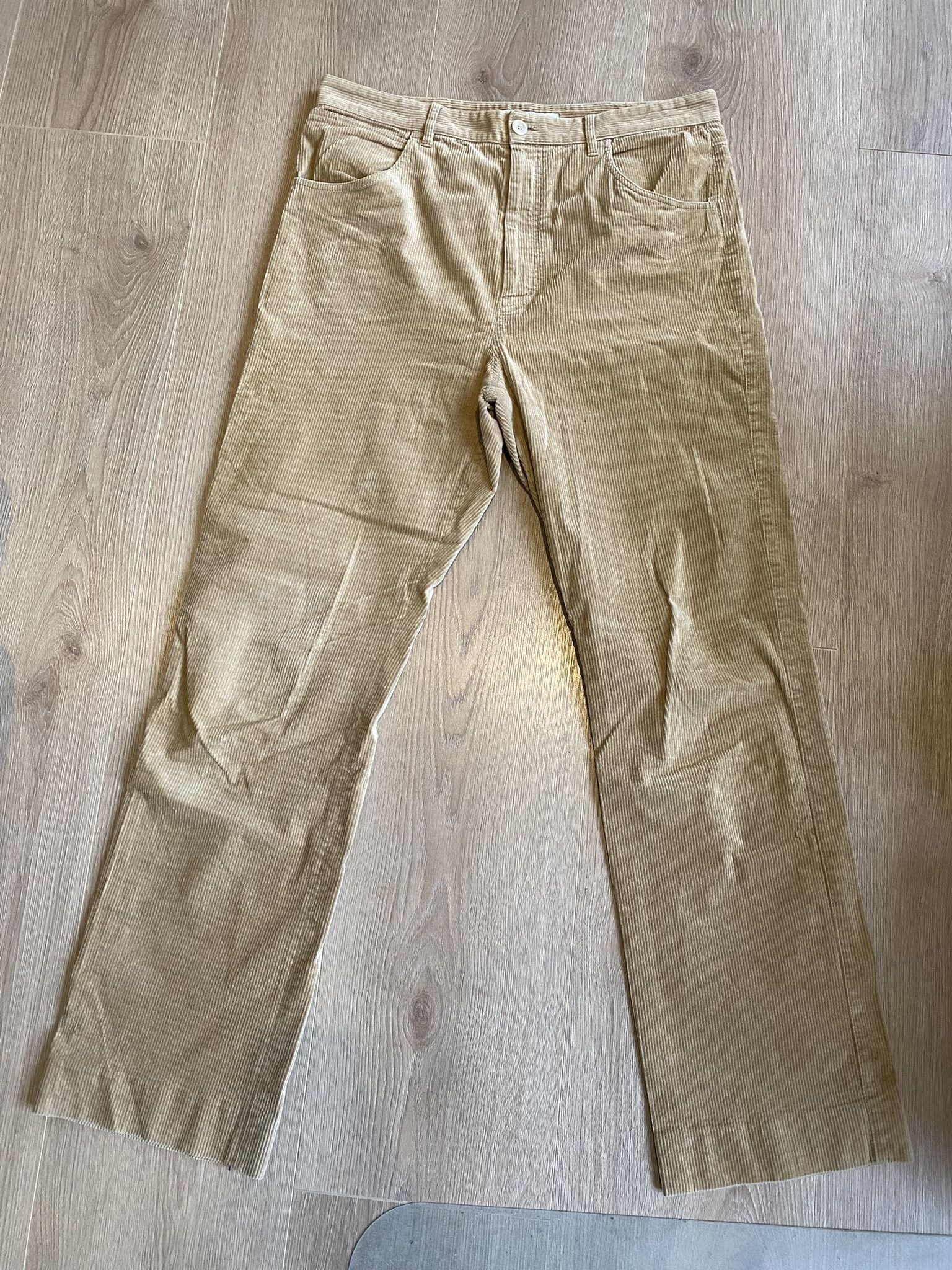 Acne Studios $350 - 50/L - Corduroy Trousers - Clay Beige Size US 34 / EU 50 - 6 Thumbnail