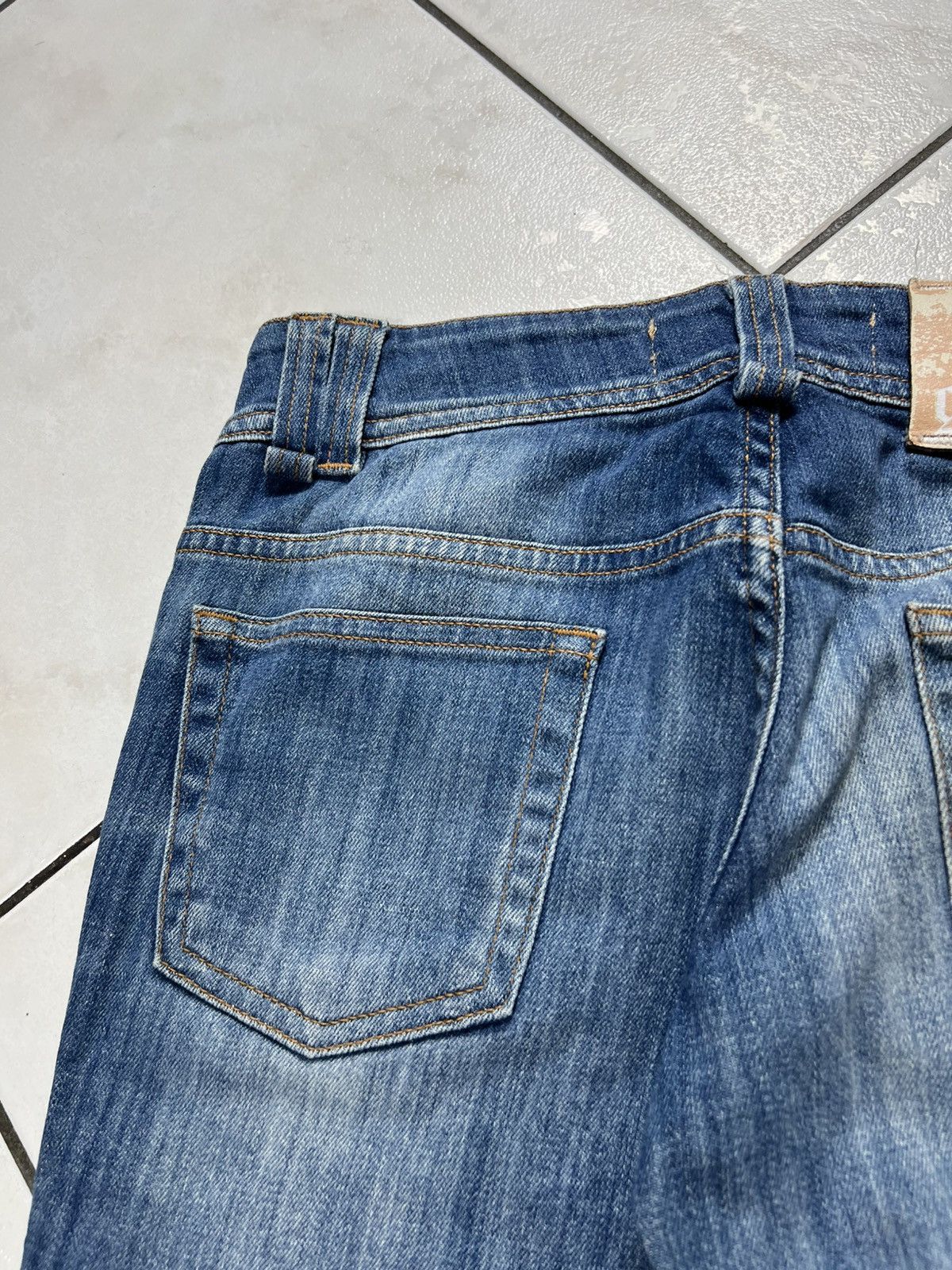 John Galliano Vintage John Galliano y2k skinny slim fit jeans washed denim Size 26" / US 2 / IT 38 - 13 Thumbnail