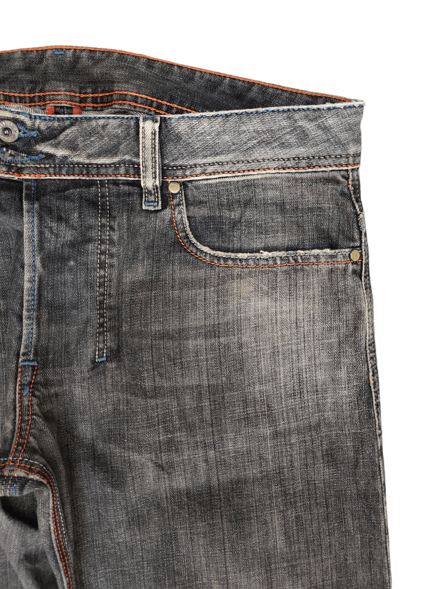 Diesel Vintage Y2k Diesel Native Embroidered Relaxed Denim Pants Size US 32 / EU 48 - 11 Thumbnail