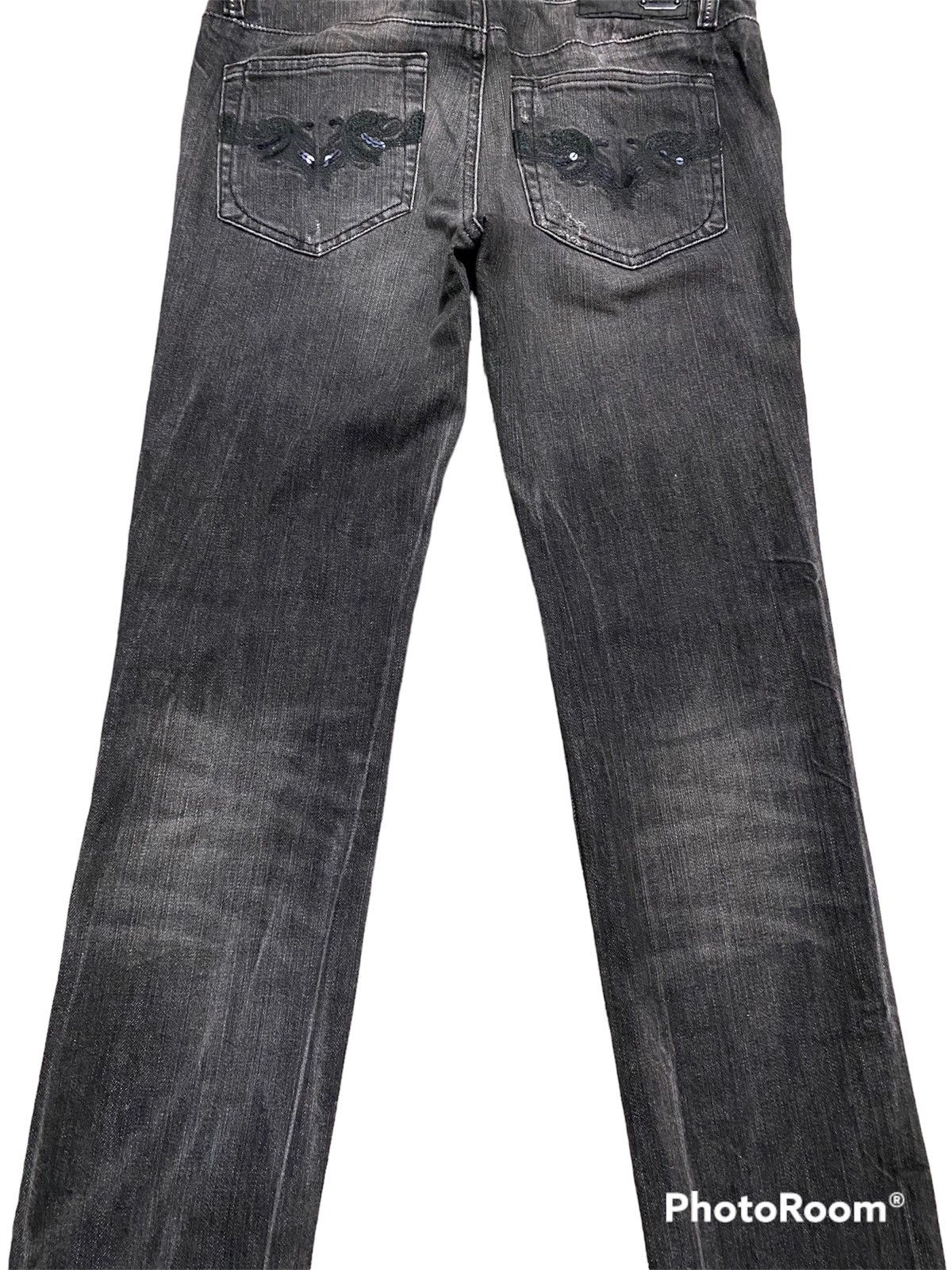 Diesel × Hysteric Glamour × Tornado Mart Diesel Cuddy Stretch Black Wash Made in Italy Size US 29 - 12 Thumbnail
