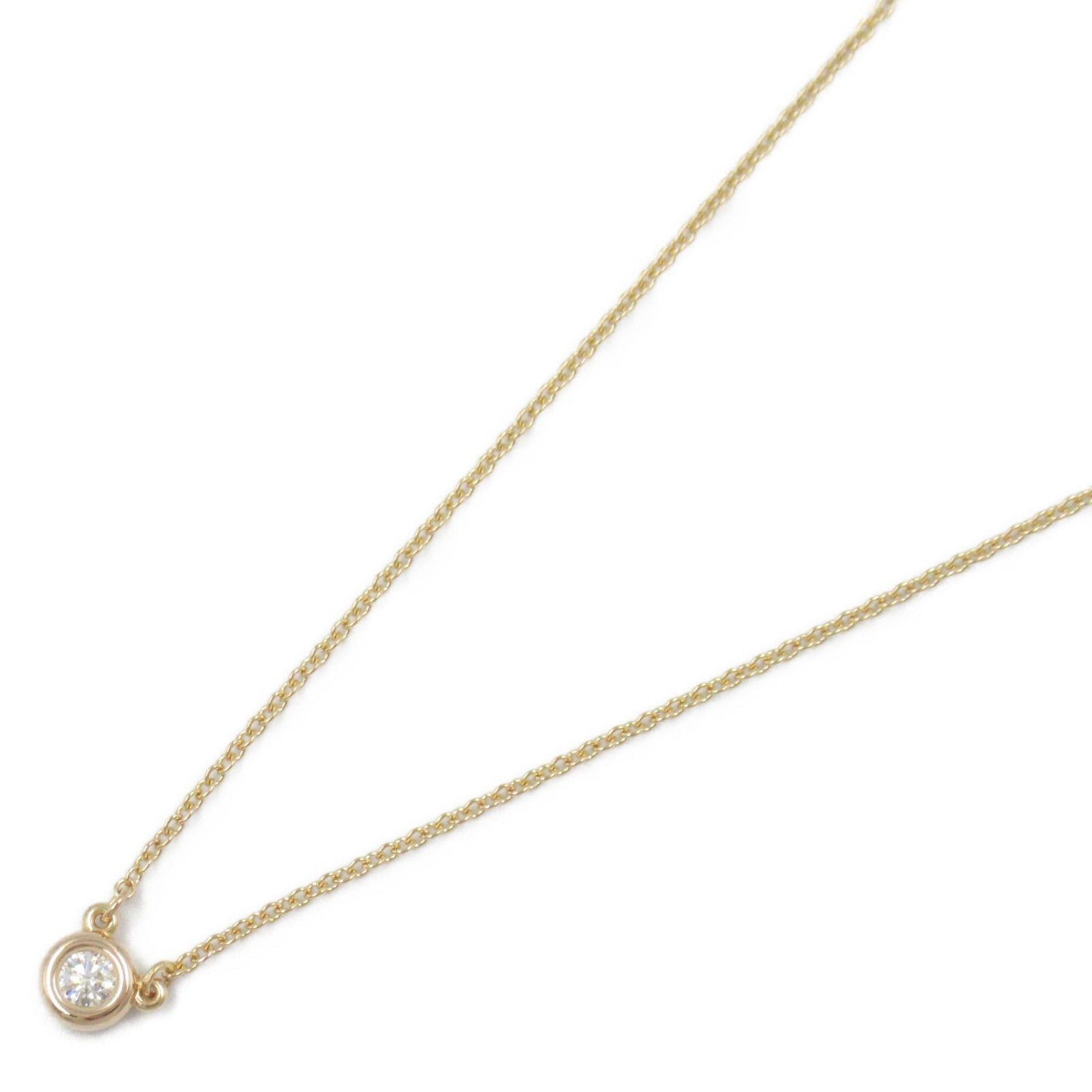 Tiffany & Co. Tiffany Co By-The-Yard Diamond Necklace K18Pg (Pink Gold) Clear Size ONE SIZE - 1 Thumbnail