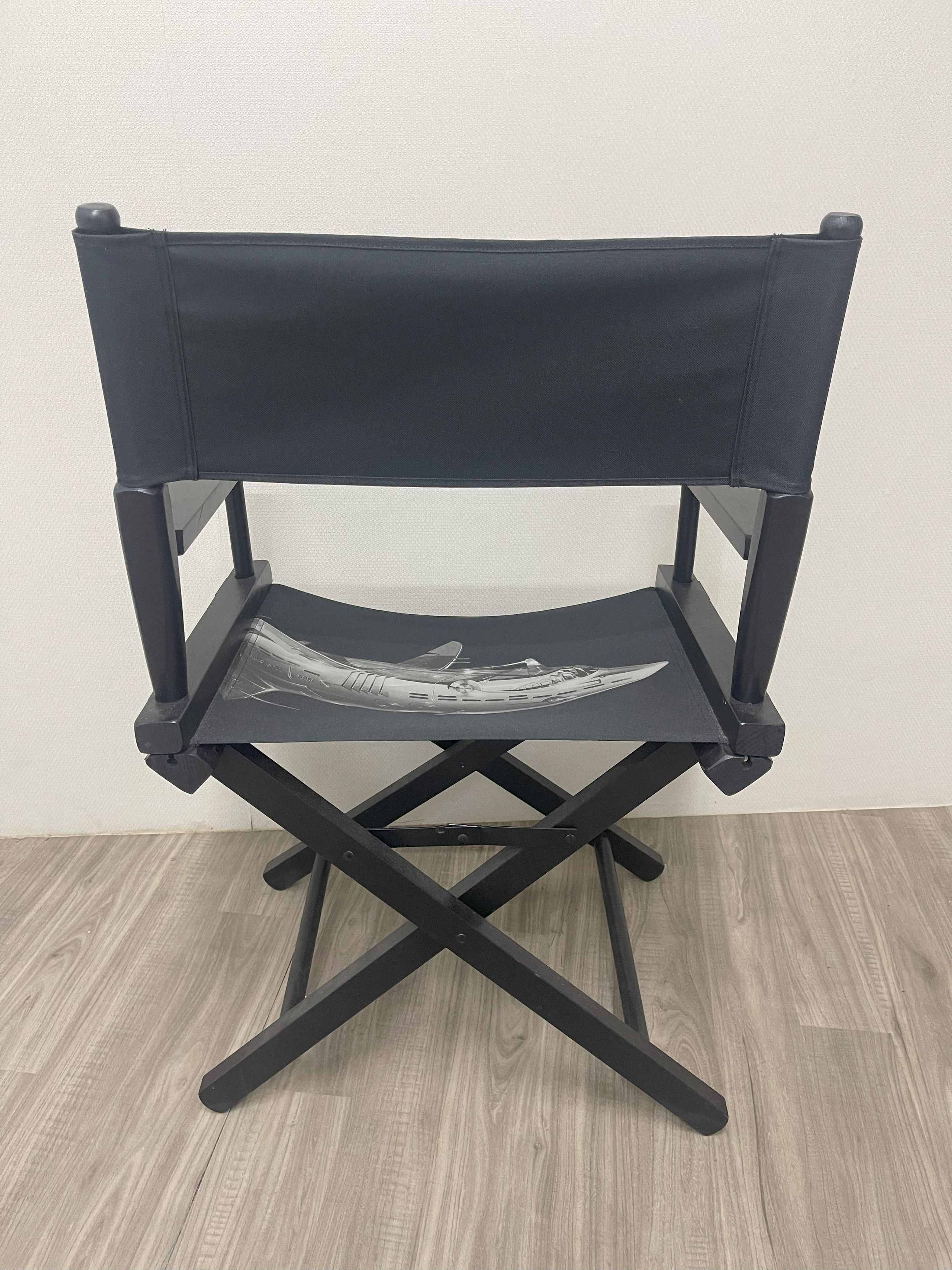 Club Sorayama Hajime Sorayama Shark Director Chair Size ONE SIZE - 2 Thumbnail