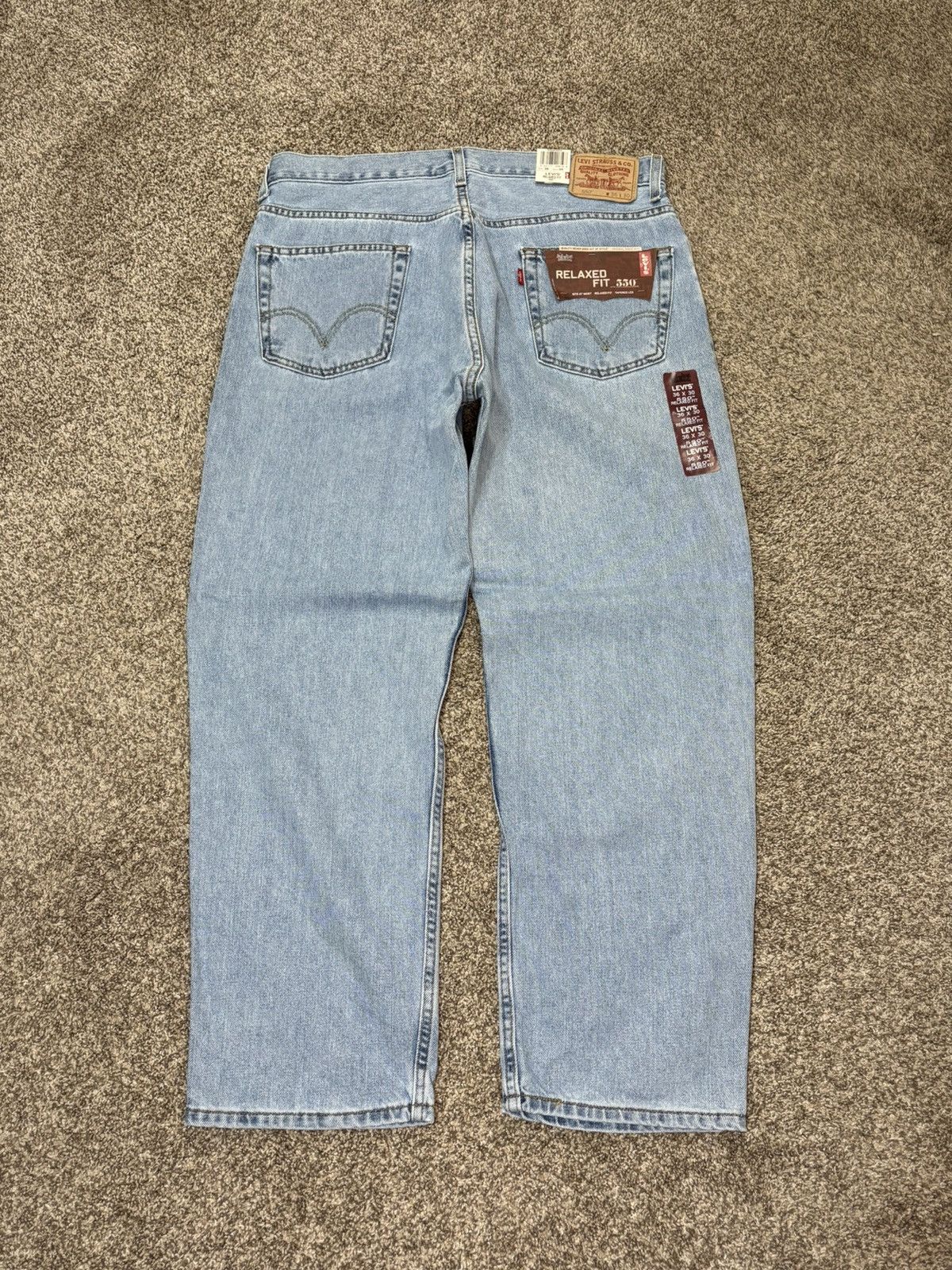 Levi's Vintage Levi's 550 Jeans Mens 36 Y2K Deadstock Relax Straigh Size US 36 / EU 52 - 1 Thumbnail
