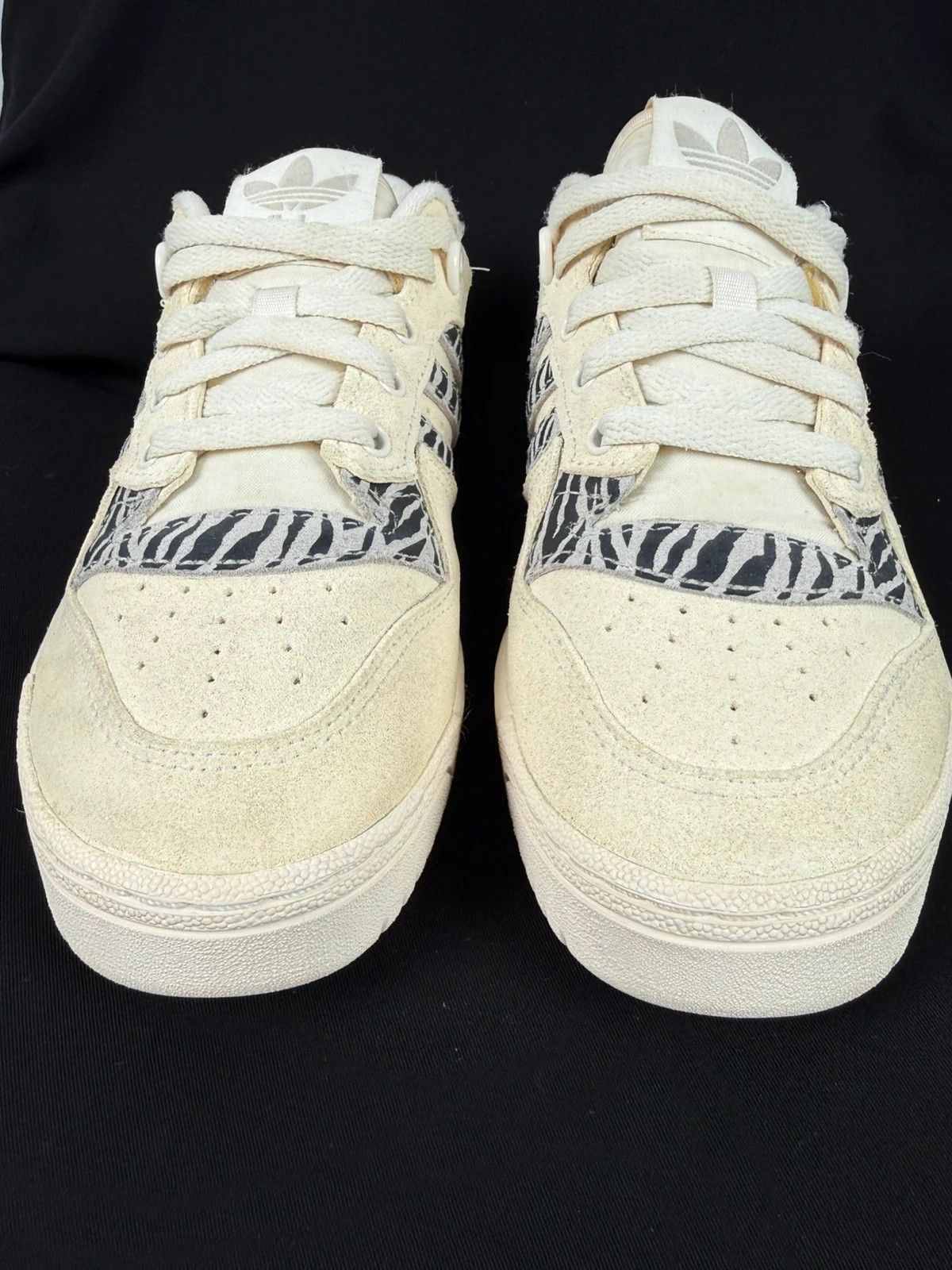 Adidas Adidas Rivary Low Zebra Trainers size 38.5 Size US 7 / IT 37 - 5 Thumbnail