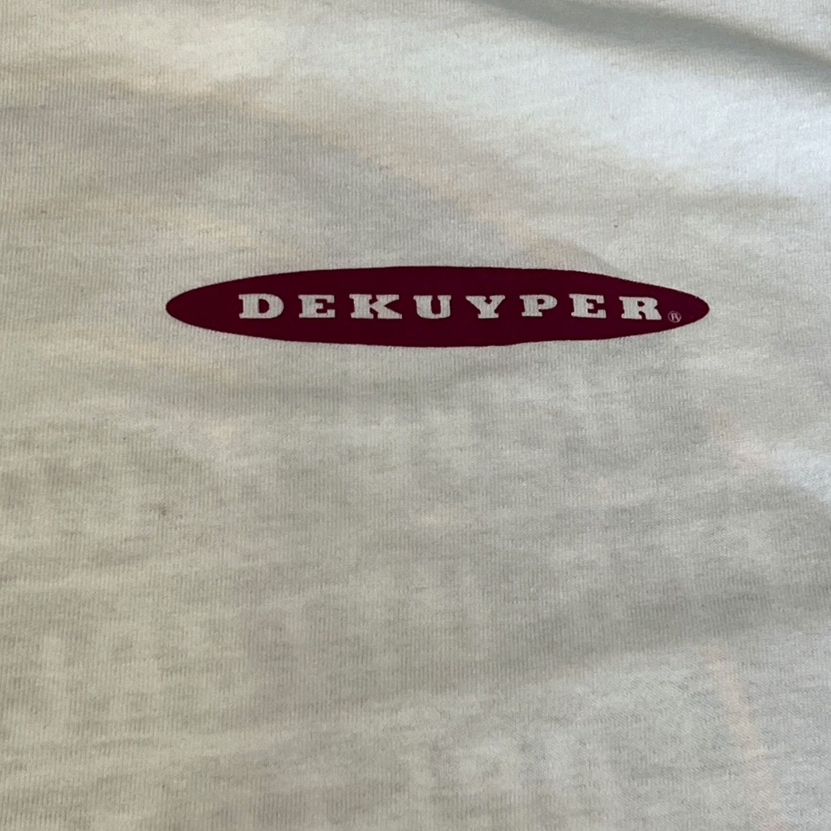 Vintage VINTAGE Dekuyper Graphic T Shirt Men XL Have A Cow Butter Shots Single Stitch Oneita White Cotton Crew Neck Short Sleeve Alcohol Cows Mens Size US XL / EU 56 / 4 - 3 Thumbnail