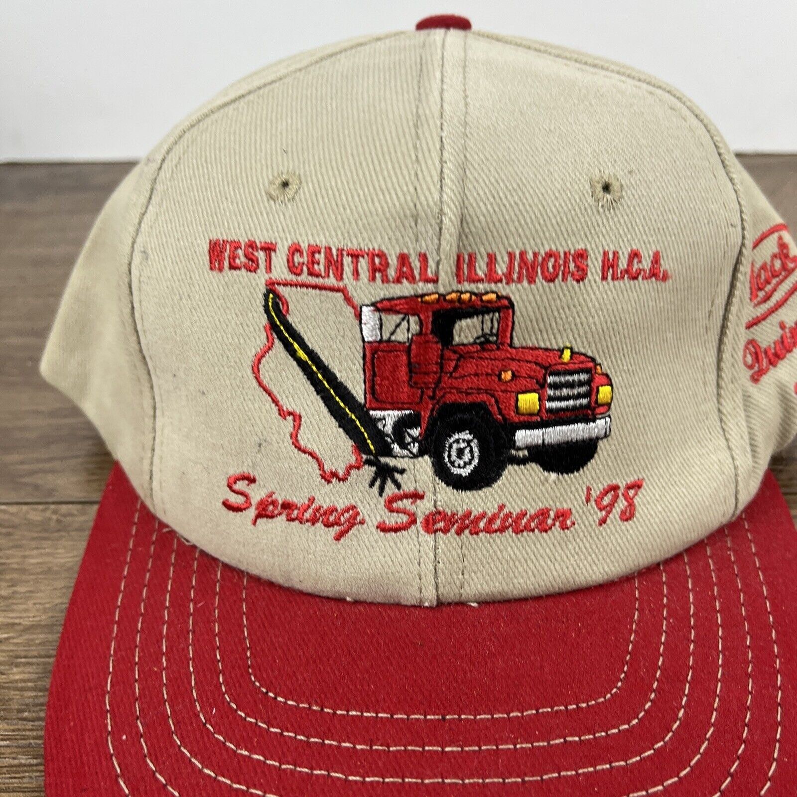 Other West Central Illinois Hat Brown Hat Adjustable Snapback Adul Size ONE SIZE - 7 Thumbnail