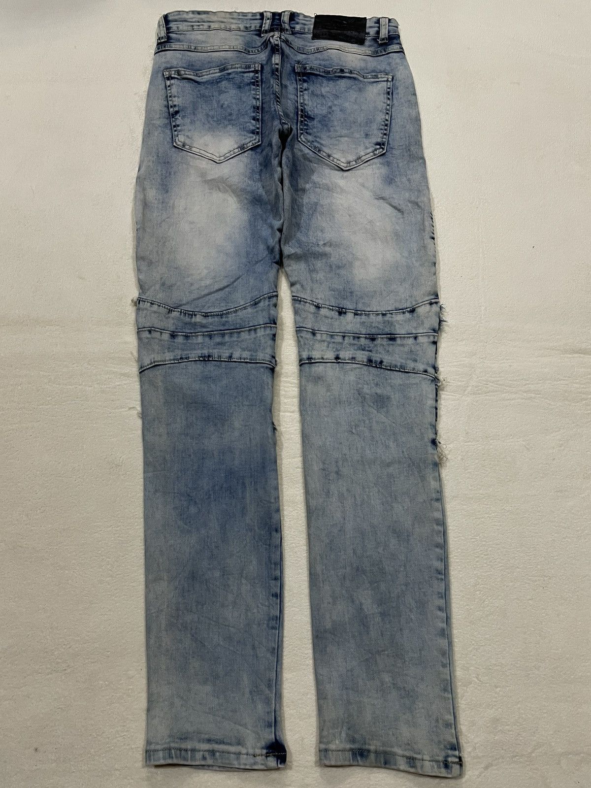Japanese Brand Vintage One Culture Distressed Mudwash Faded Denim Jeans Size US 32 / EU 48 - 12 Thumbnail